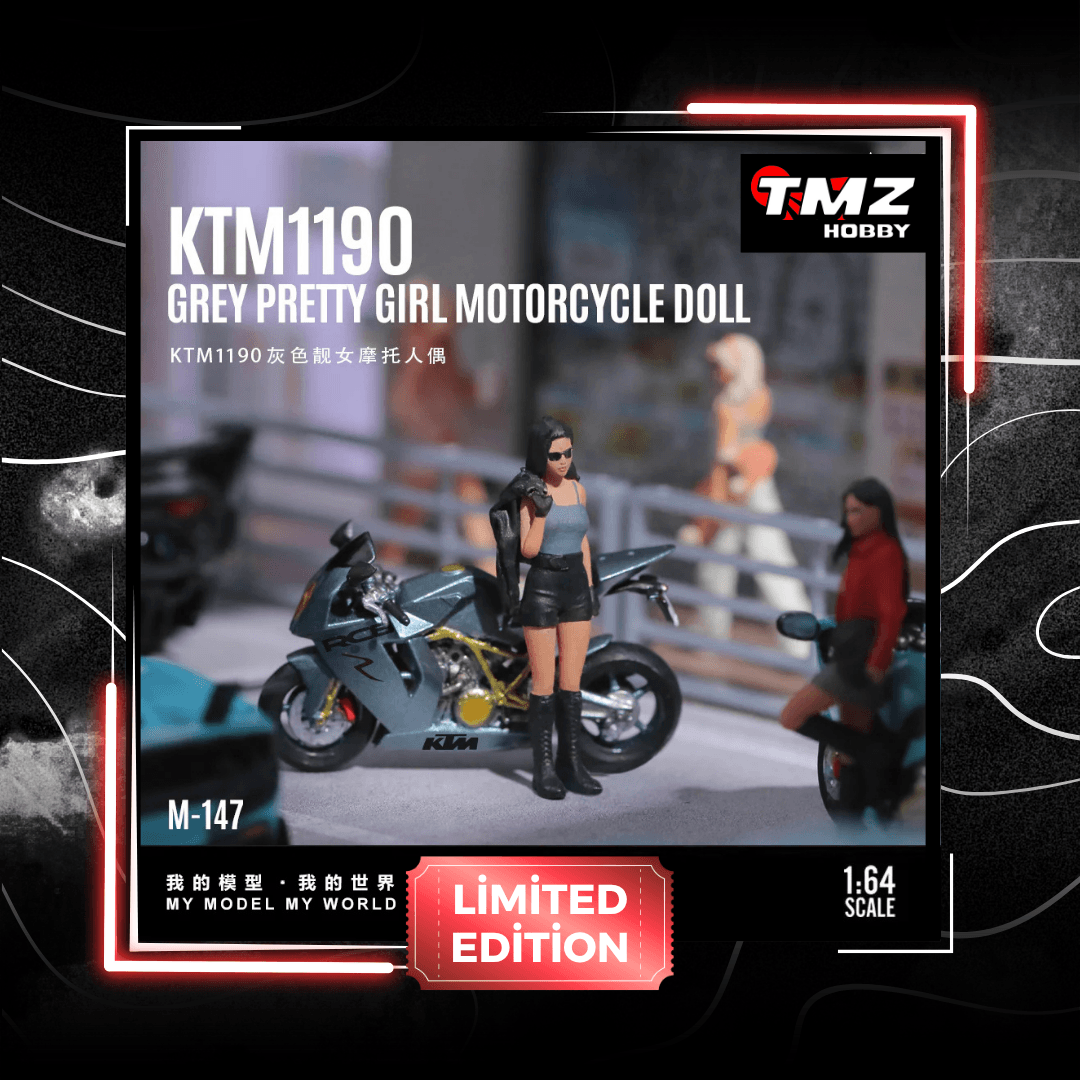 MoreArt 1:64 SALUTE TO CLASSICS HONG KONG TRAFFIC POLICE MOTORCYCLE DOLL MO222136