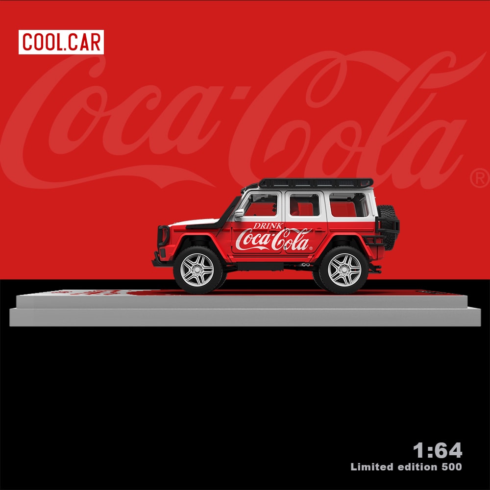 Cool Car Benz BRABUS G550 Coca Cola Livery 