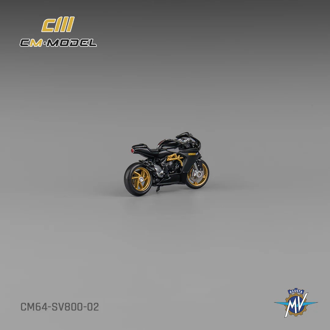 CM MODEL MV AGUSTA SUPERVELOCE 800BLACK