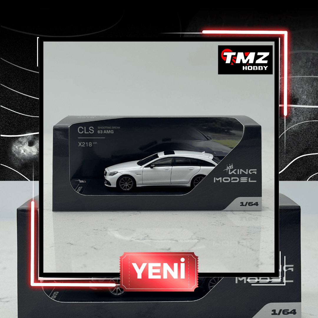 KING MODEL MERCEDES CLS63 - B/White