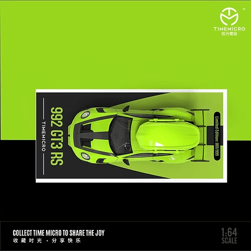 TİME MİCRO  PORSCHE 992 GT3 RS GREEN
