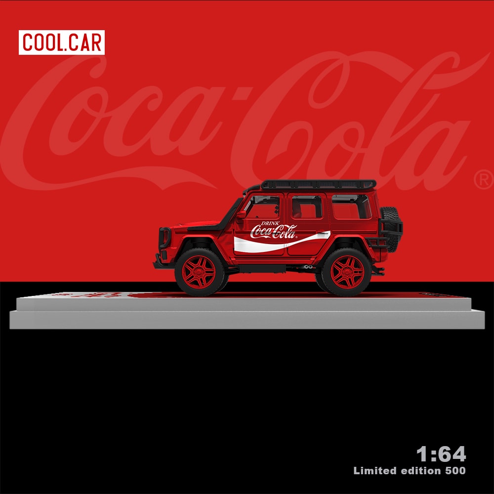 Cool Car Benz BRABUS G550 Coca Cola Livery