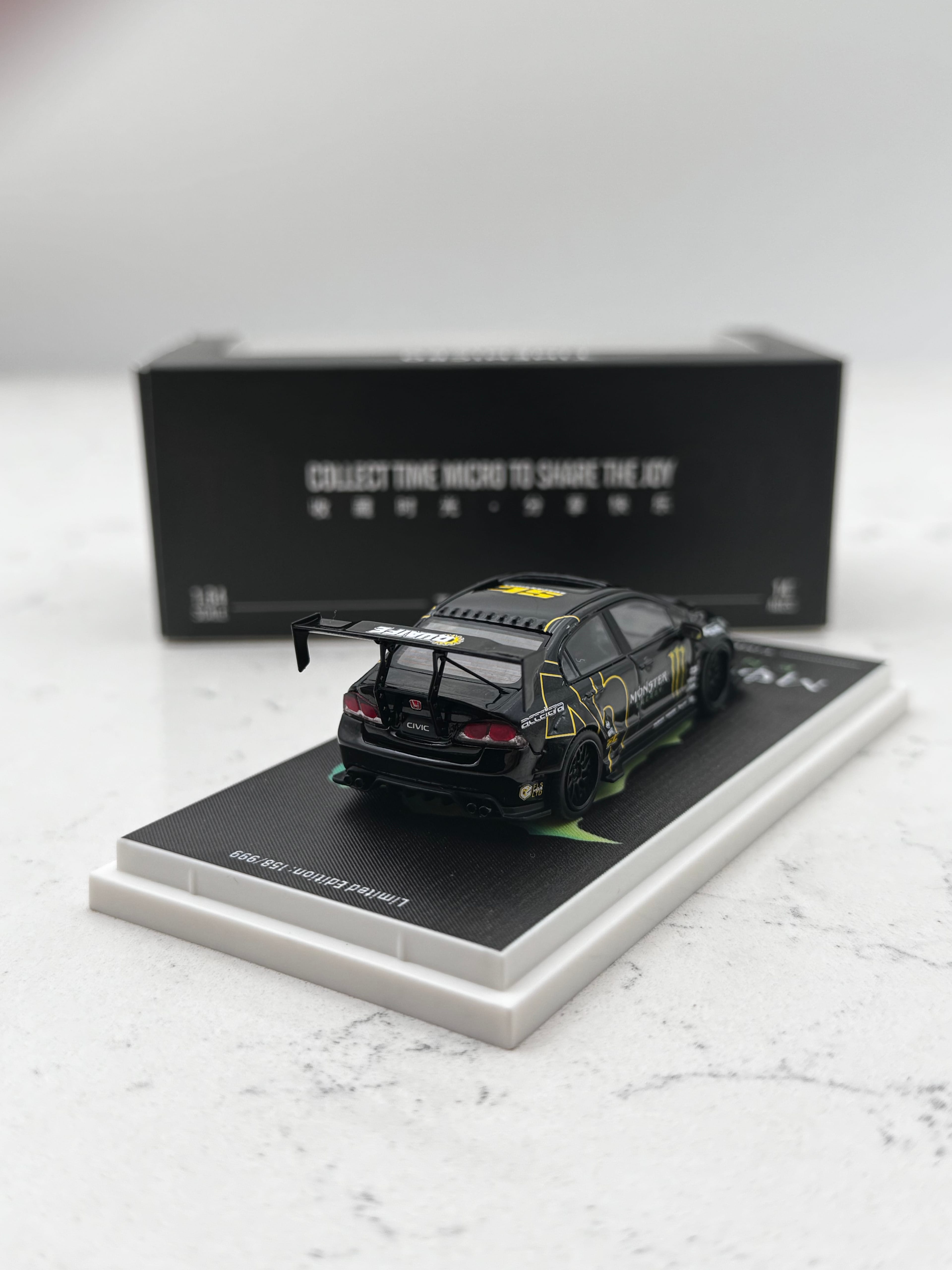 TİME MİCRO HONDA CİVİC FD2 MONSTER FİGÜRLÜ
