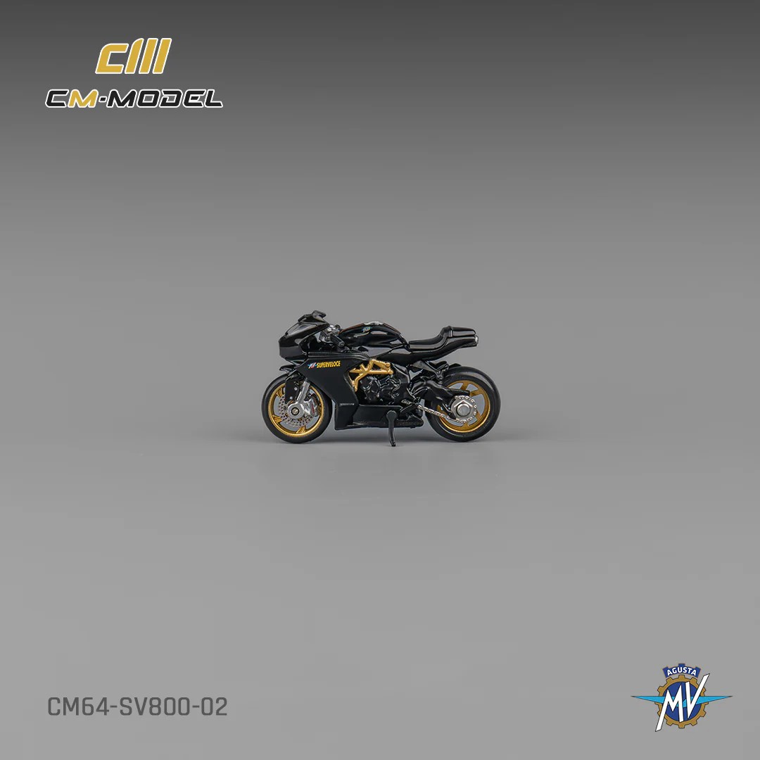 CM MODEL MV AGUSTA SUPERVELOCE 800BLACK