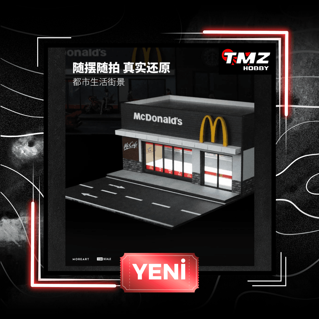 MoreArt Diorama Car Parking LED  McDonald's