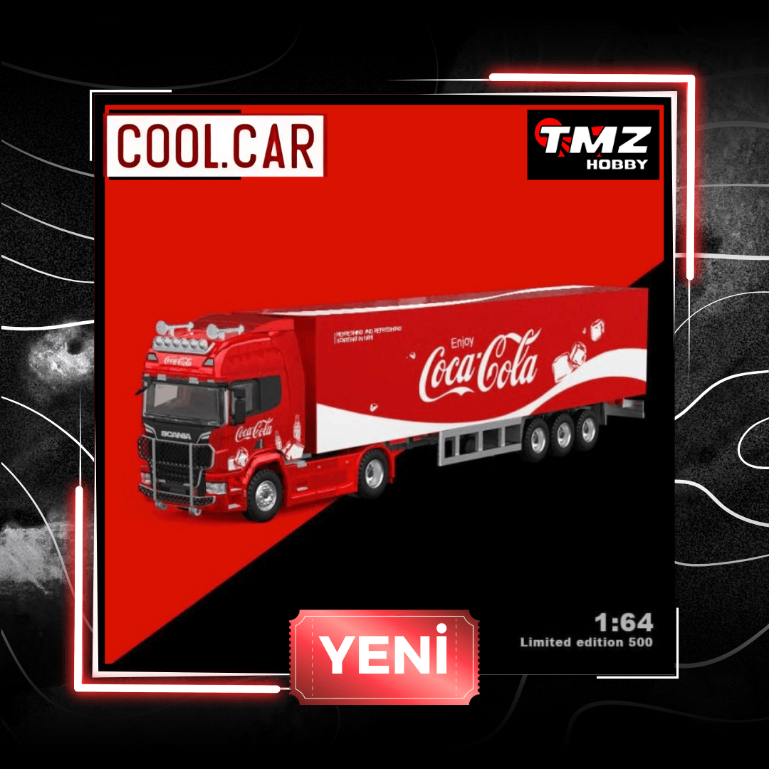 COOL CAR CONTAİNER TRANSPORT VEHİCLES COCA COLA