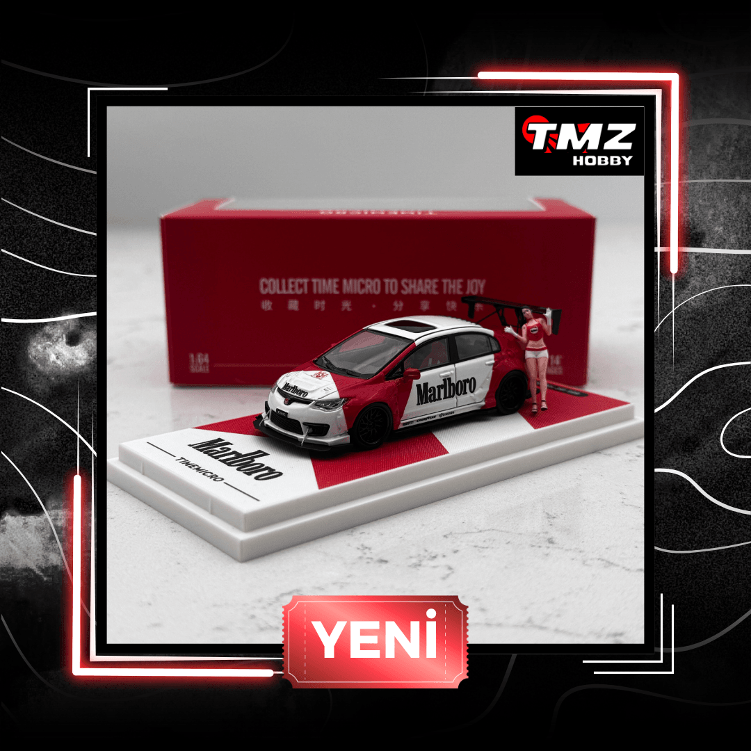 TİME MİCRO HONDA CİVİC MARLBORO FİGÜRLÜ