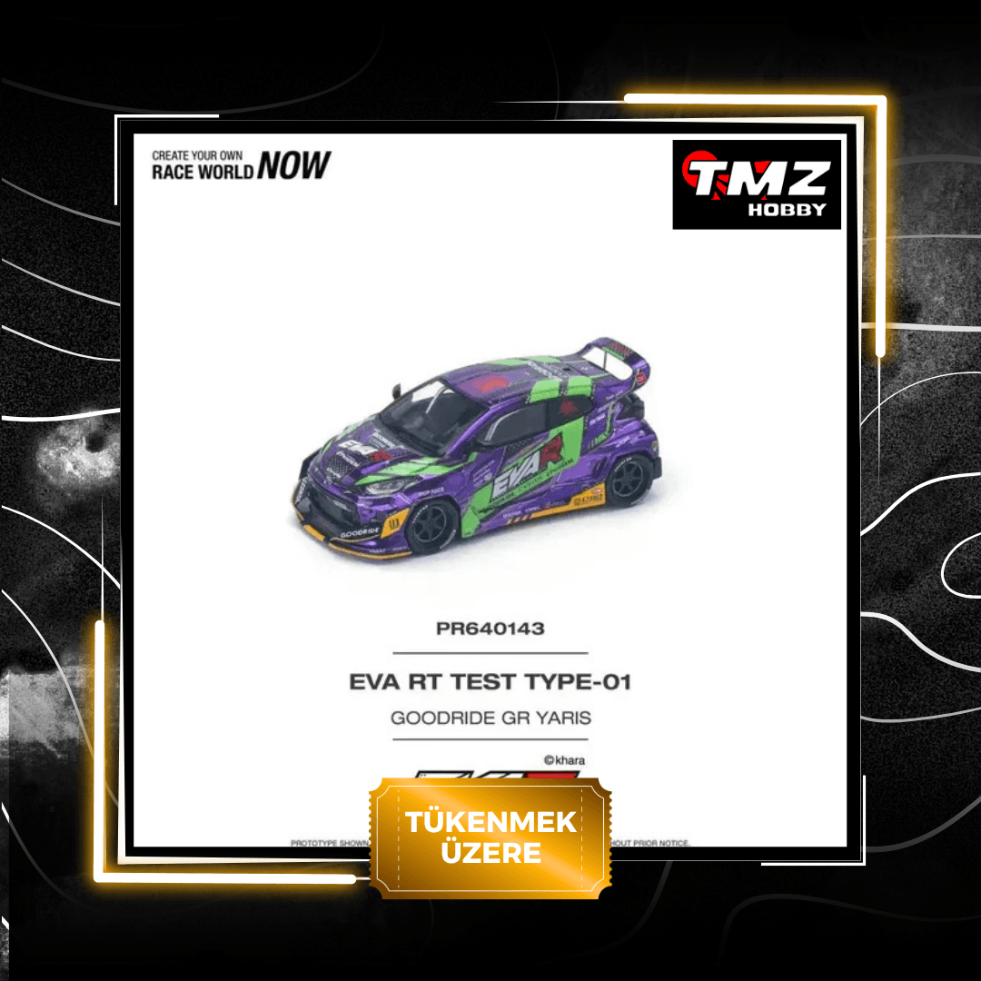 Pop Race - Eva RT Test Type-01 Goodride Toyota GR Yaris - Pop Race - Scala 1/64 PR64-143