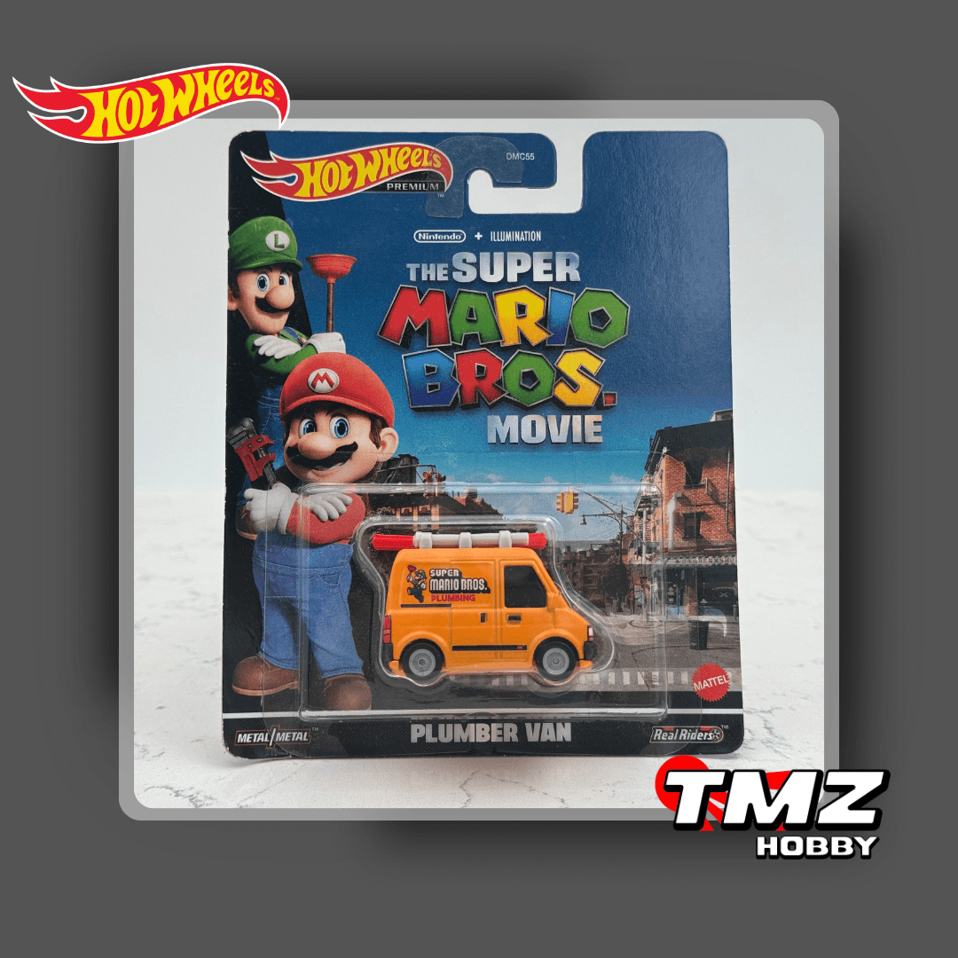 HOT WHEELS THE SUPER MARIO BROS PLUMBER VAN 