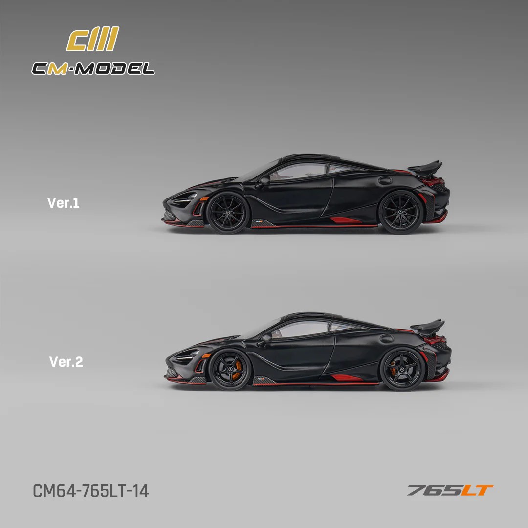 CM MODEL MCLAREN 765LT MATT BLACK
