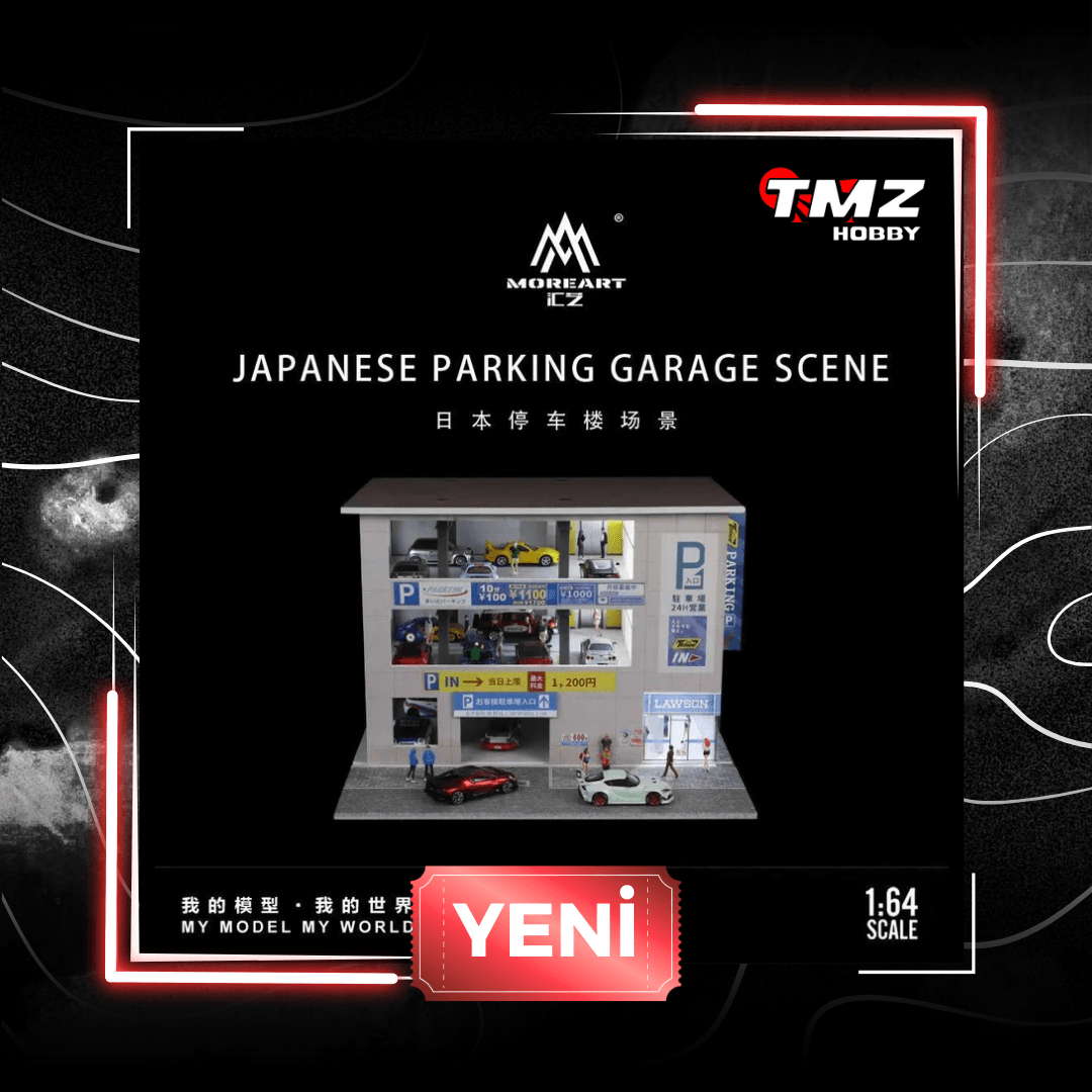 MORE ART JAPANESE PARKING GARAGE SCENE