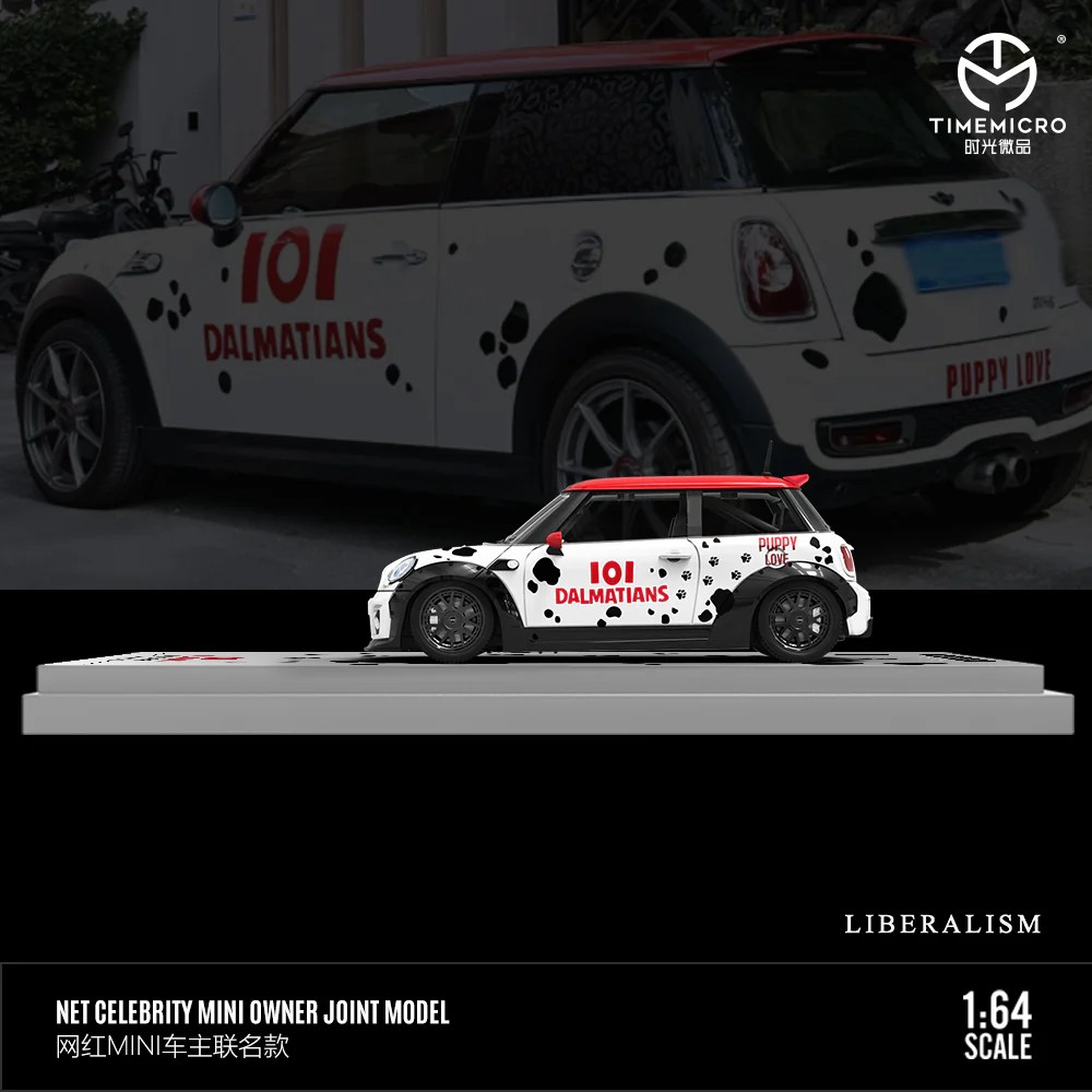 TimeMicro 1:64 BMW MINI COOPER IOI DALMATIANS