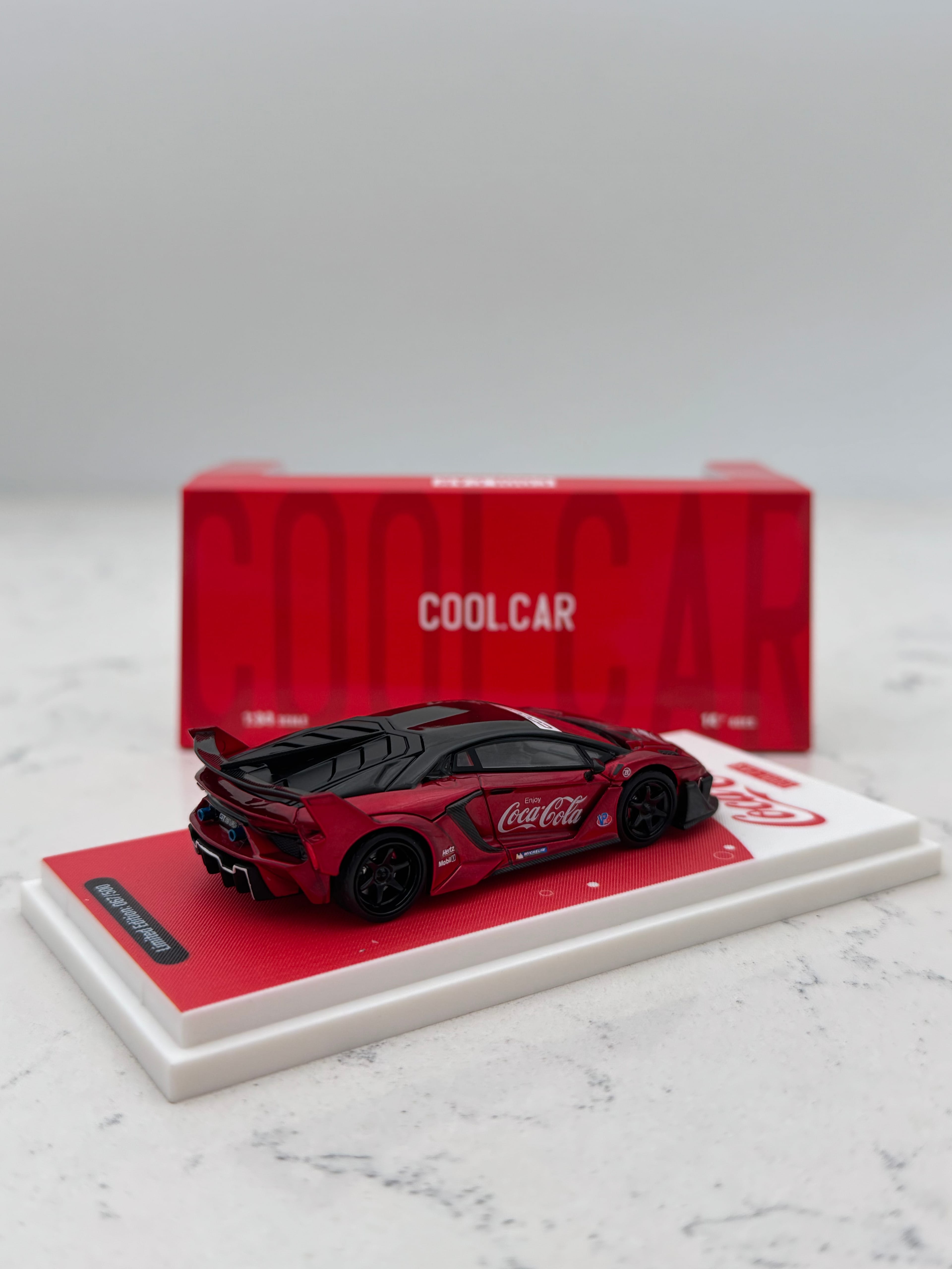 Cool Car Lamborghini Aventador GT EVO Coca-Cola