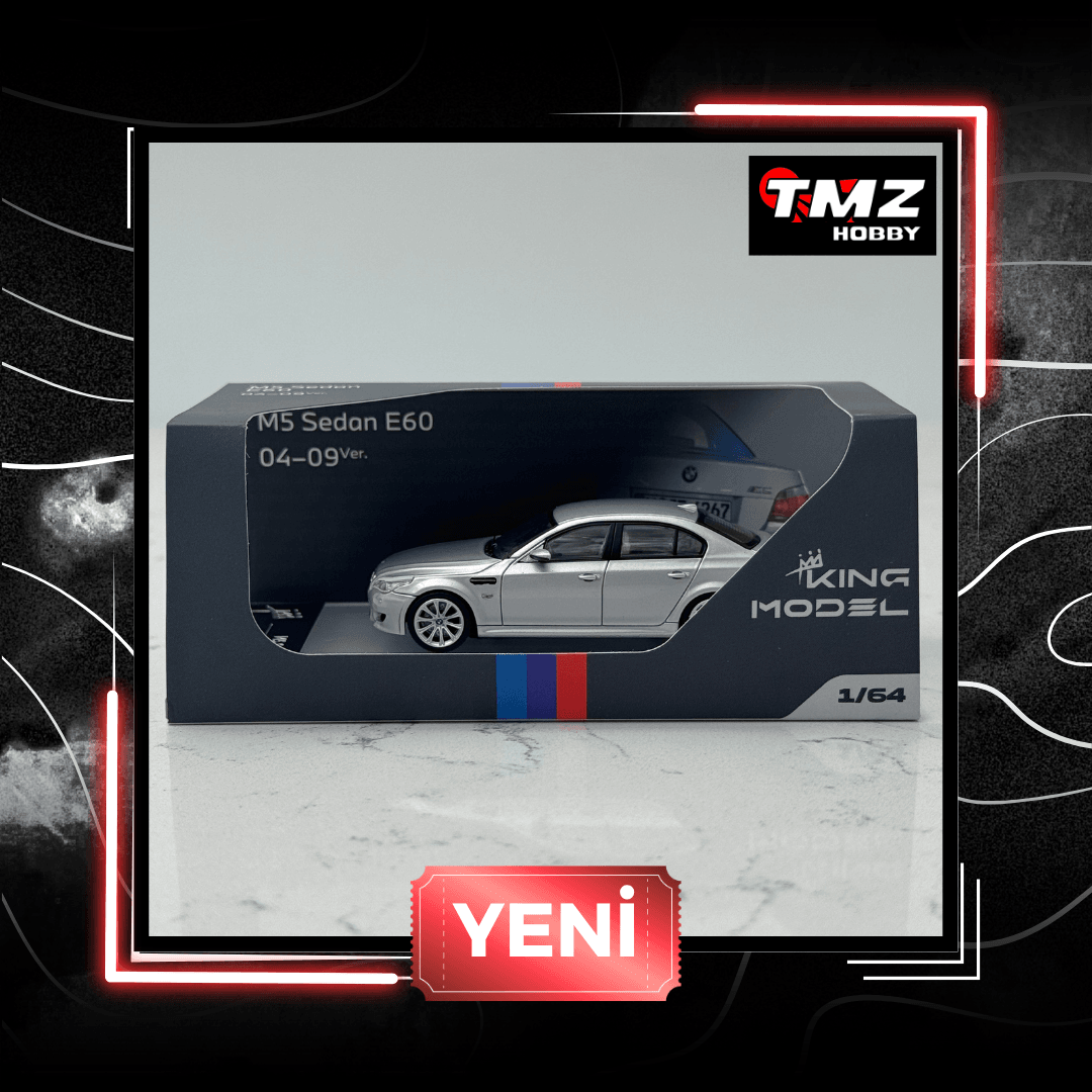 KING MODEL BMW M5 E60 Sedan+Station Vagon  - A/M5 Silver Sedan Version