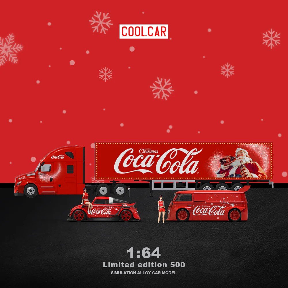 COOL CAR FREİNA CONTAİNER TRUCK COCA COLA