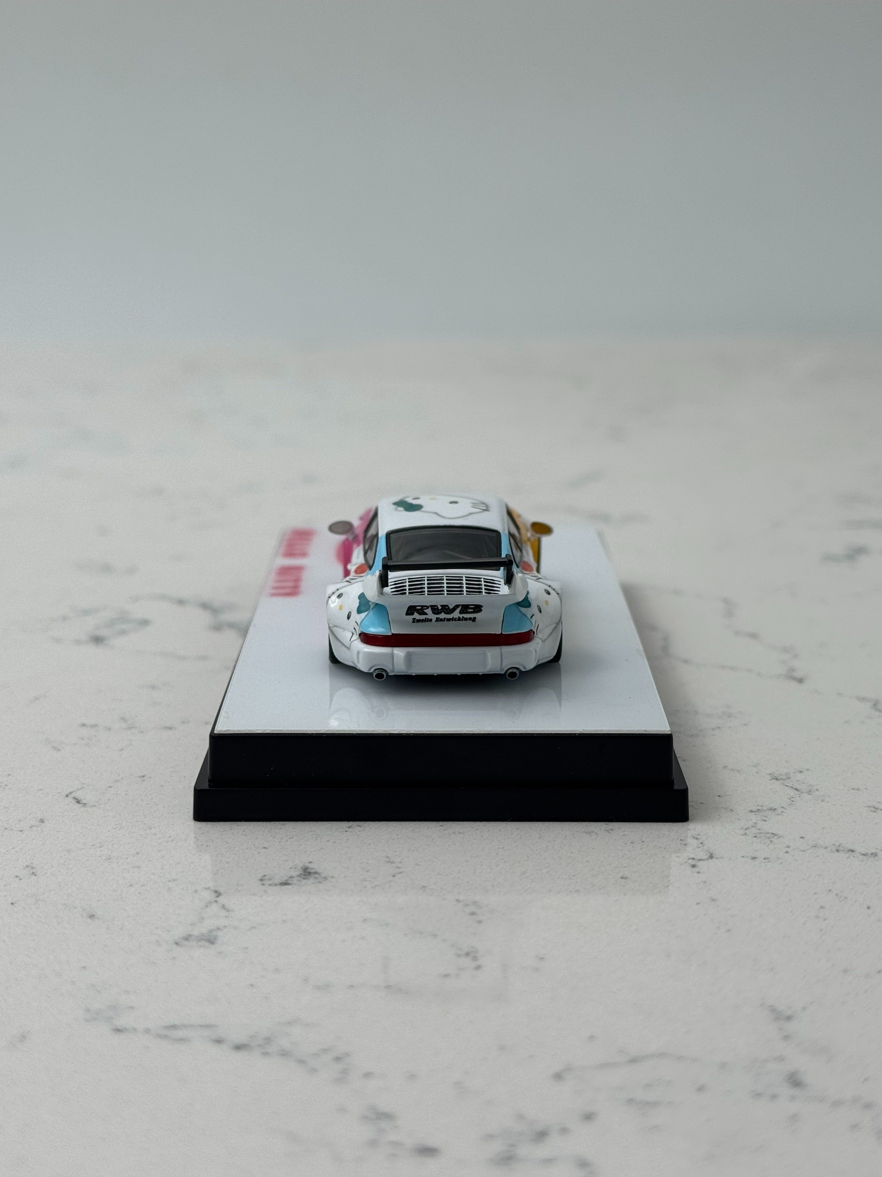 Flame Porsche RWB Hello Kitty