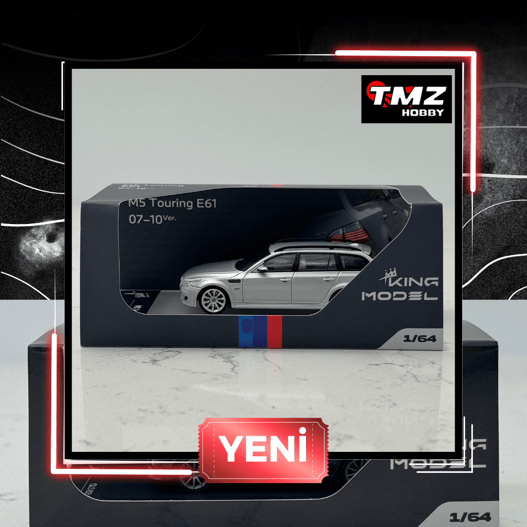 KING MODEL BMW M5 E60 Sedan+Station Vagon  - B/M5 Silver Travel Version