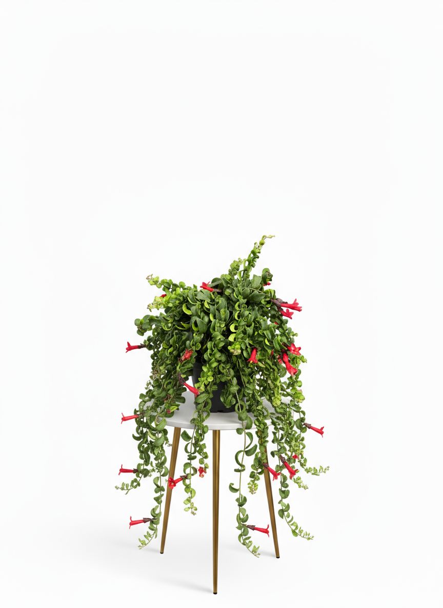 Askılı Kıvırcık Ruj Çiçeği (Aeschyanthus Bluster)