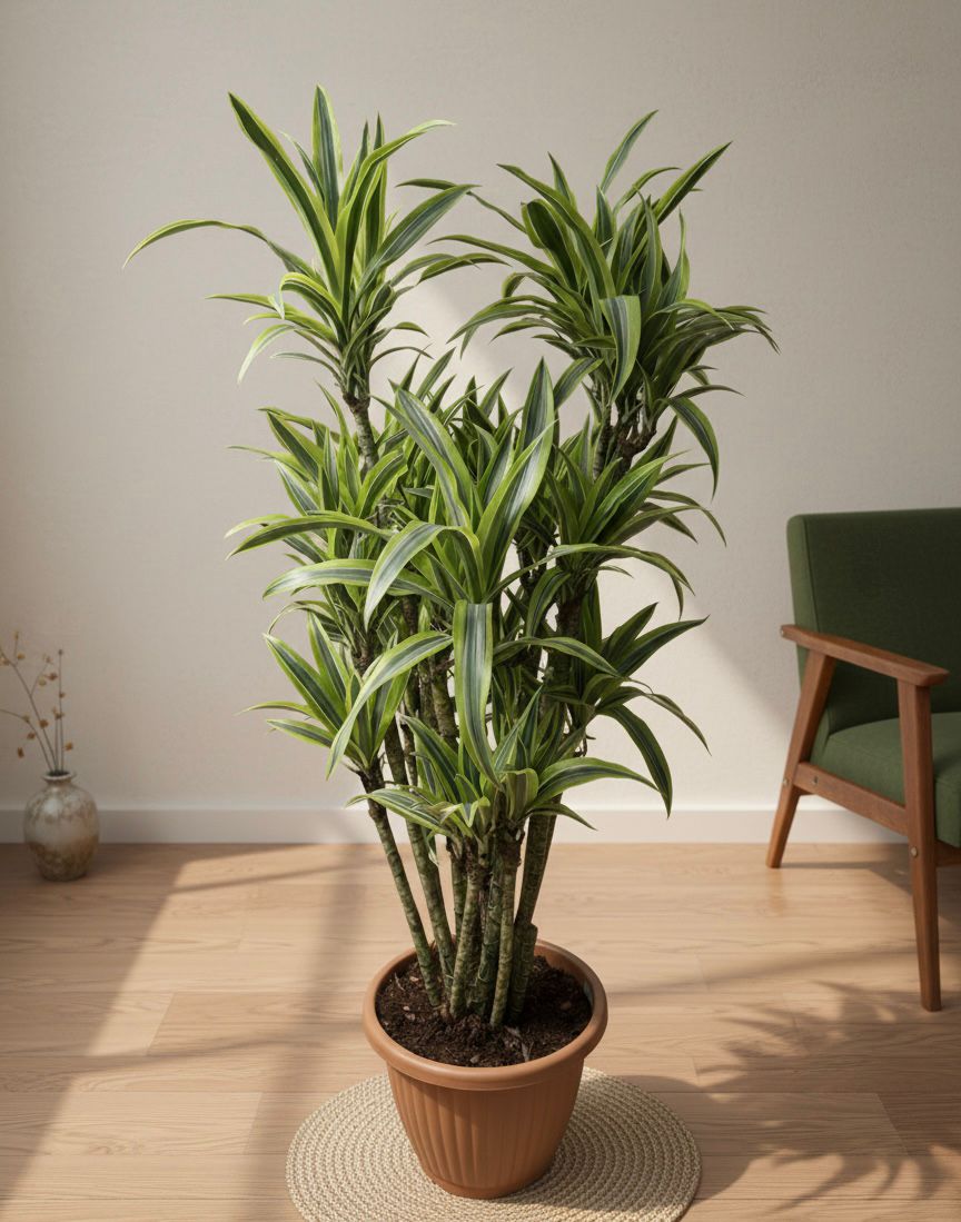 Sk Gvdeli Dracaena Lemon Lime - XXL (Dracena Fragrans) | Bitkim.com