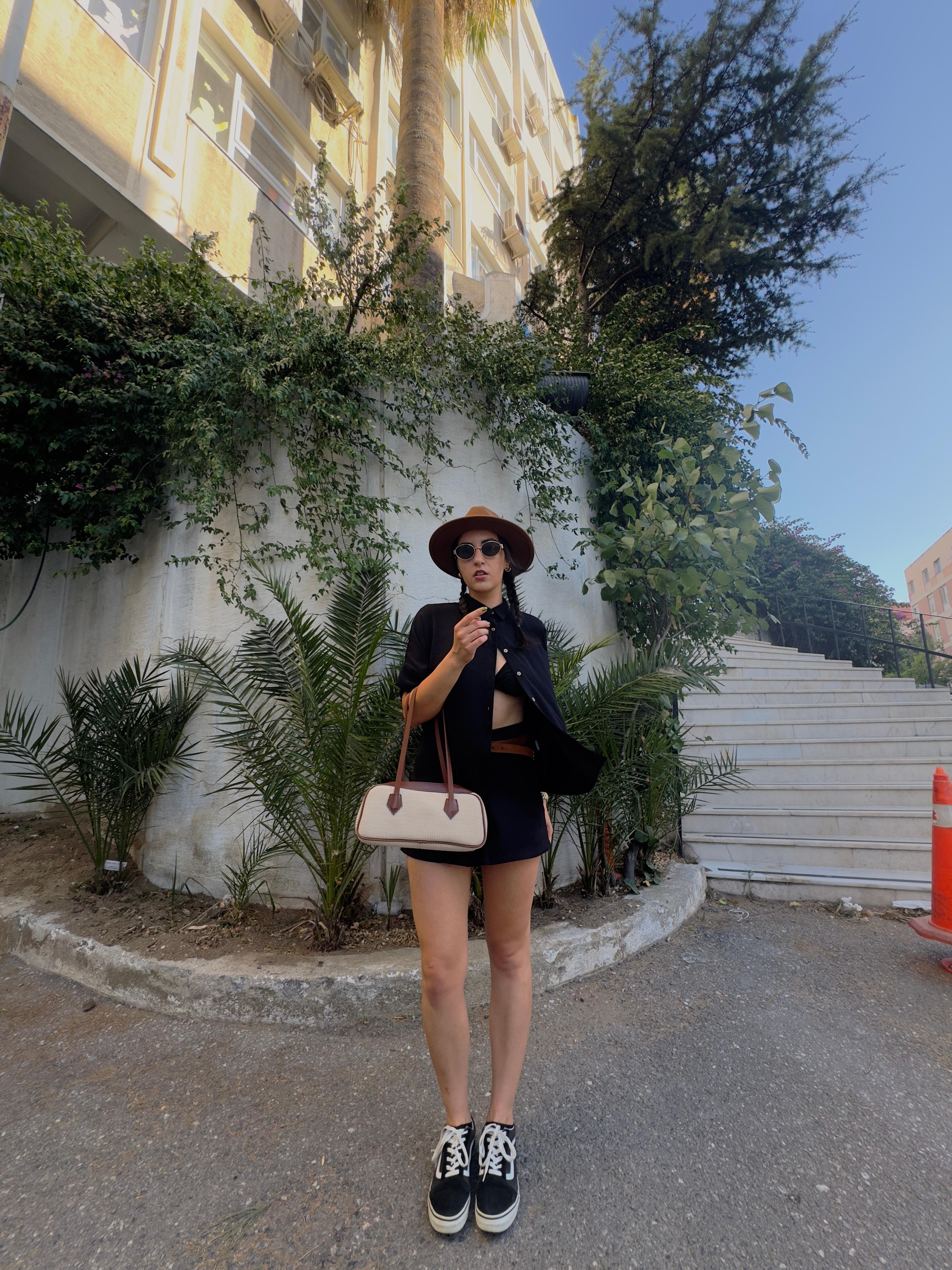 Sunny Hasır Baget Çanta