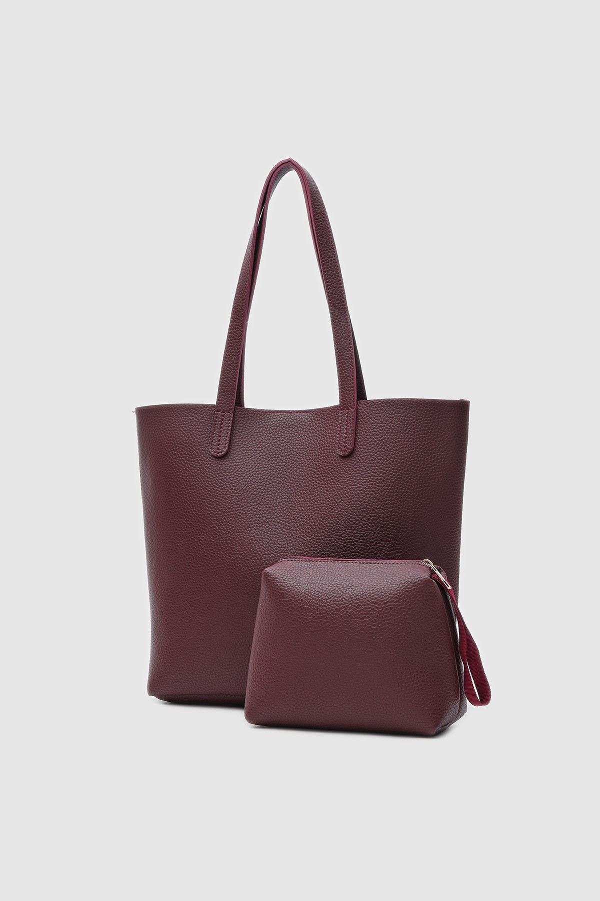 Grazia Omuz Çantası - Bordo