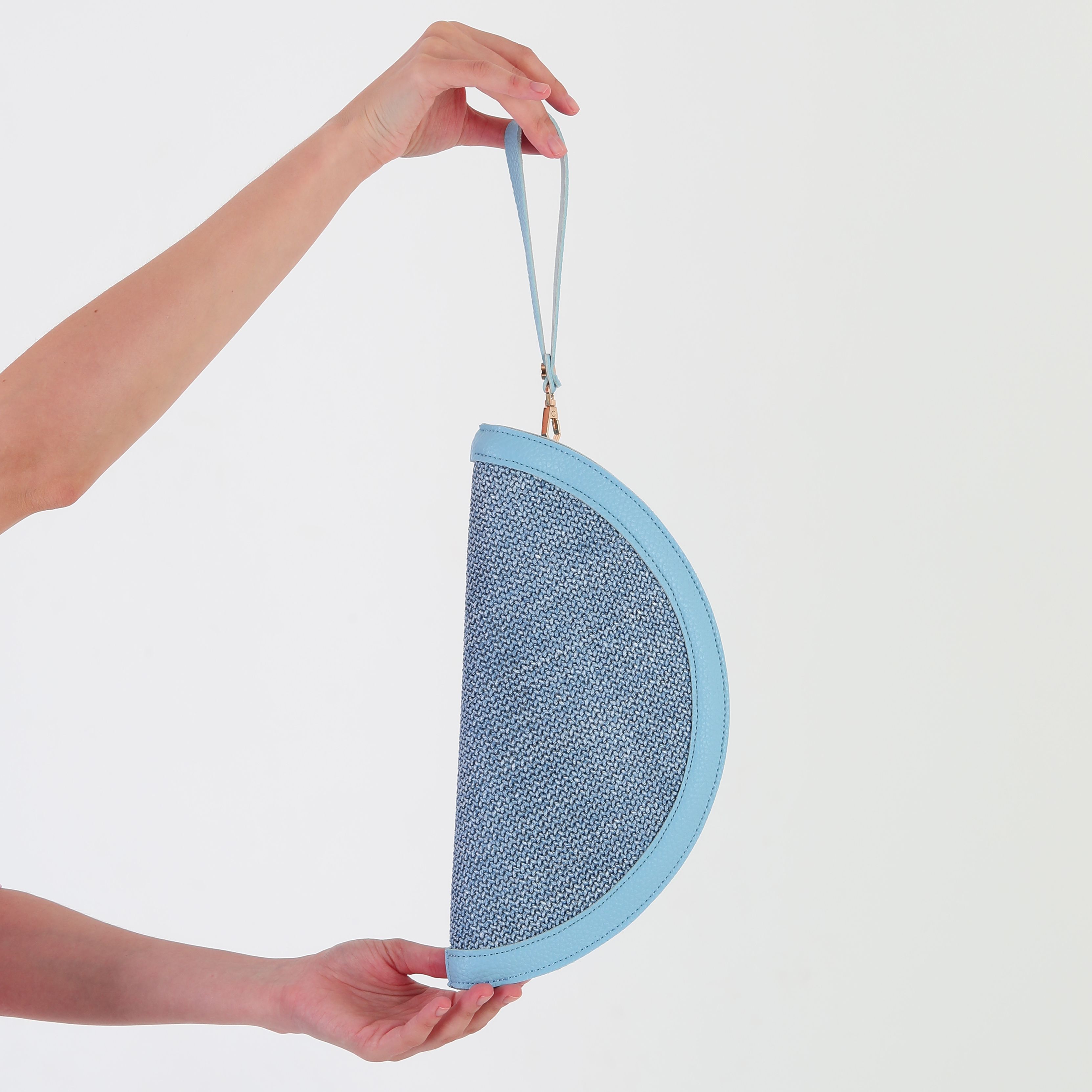 Venice Hasır Clutch Çanta