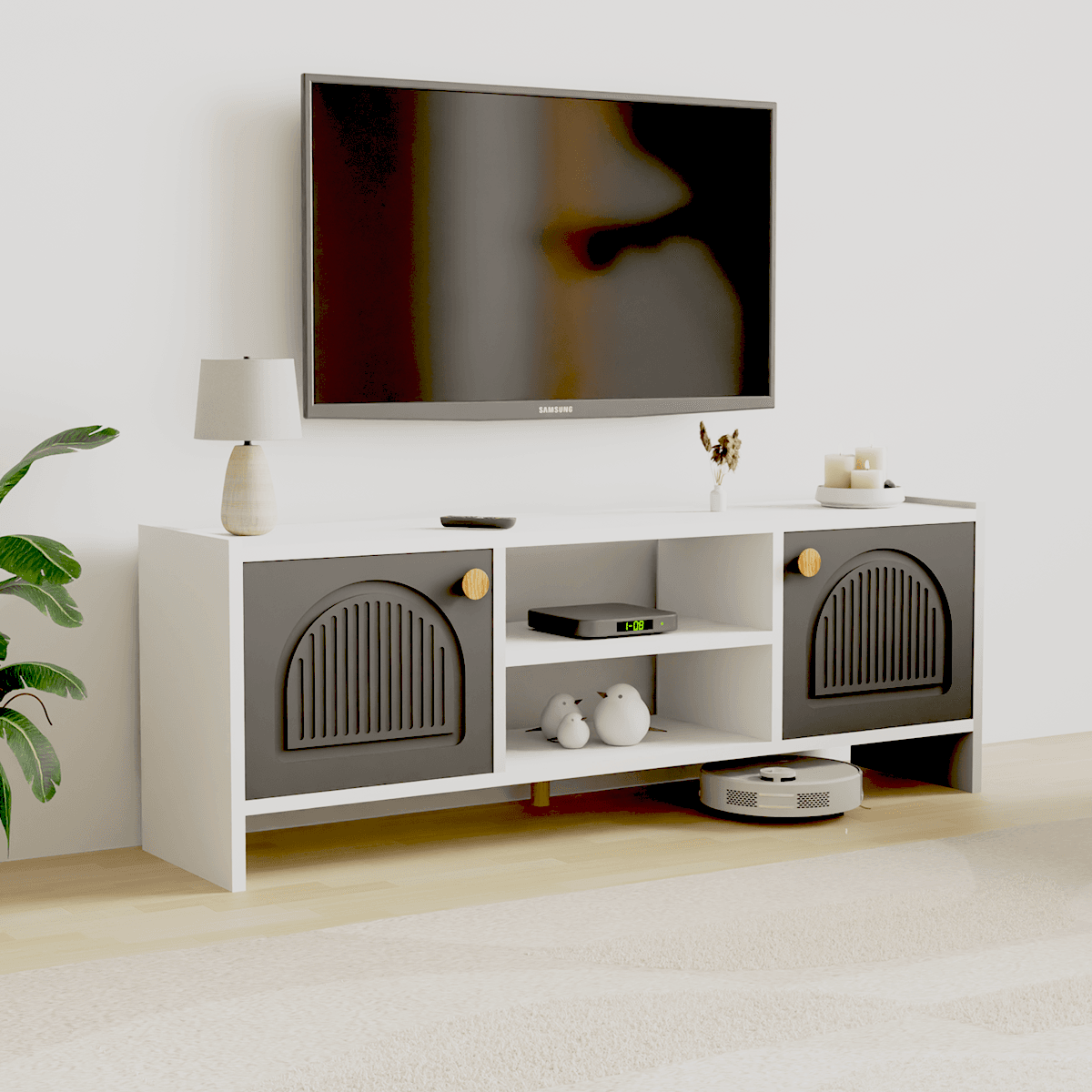 MOLDE Bohem TV Sehpası | Bohem Tarz MDF Kapaklı