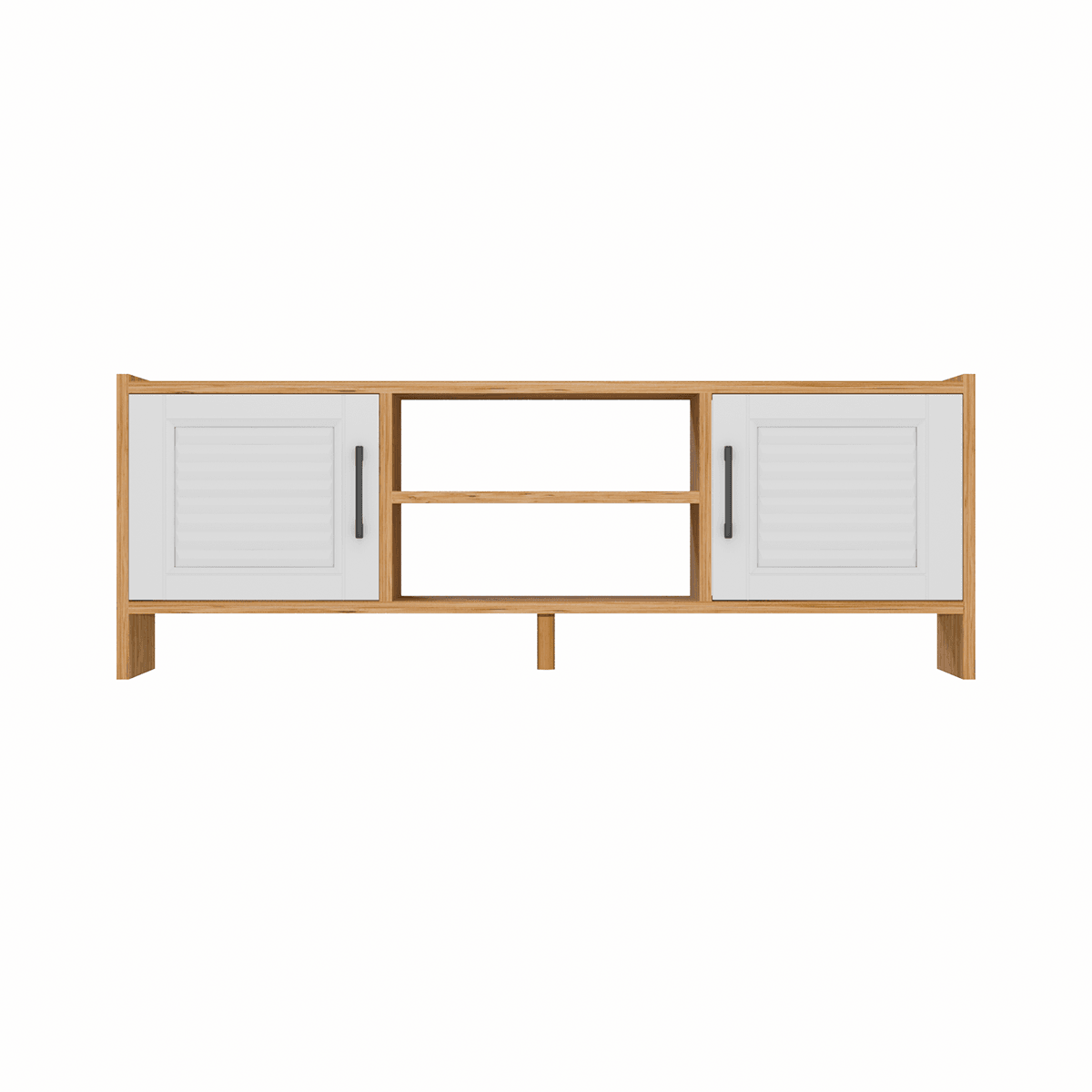 MOLDE Retro TV Sehpası | Vintage Tarz MDF Kapaklı