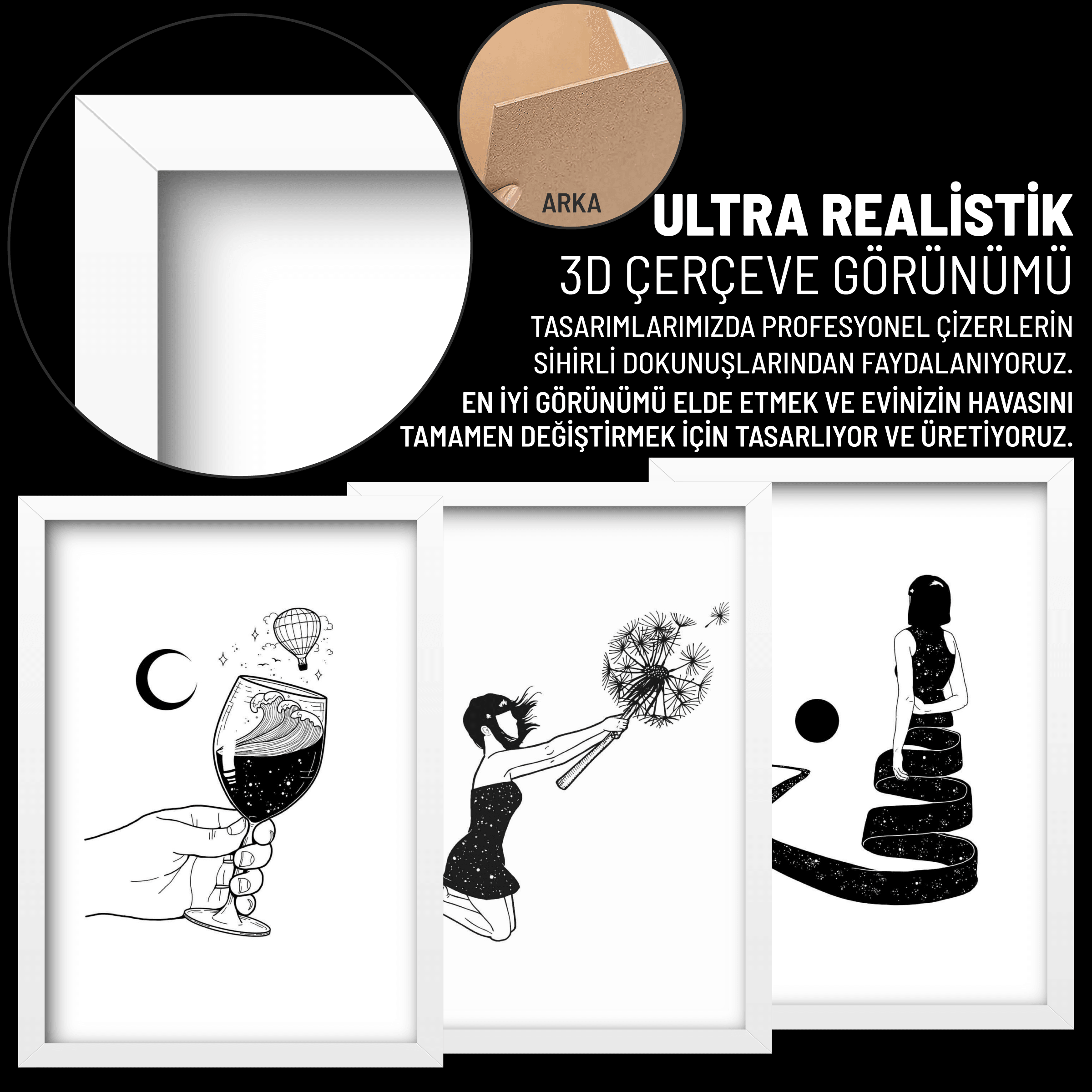 SKYFALL | Duvar Tablo | MDF Tablo