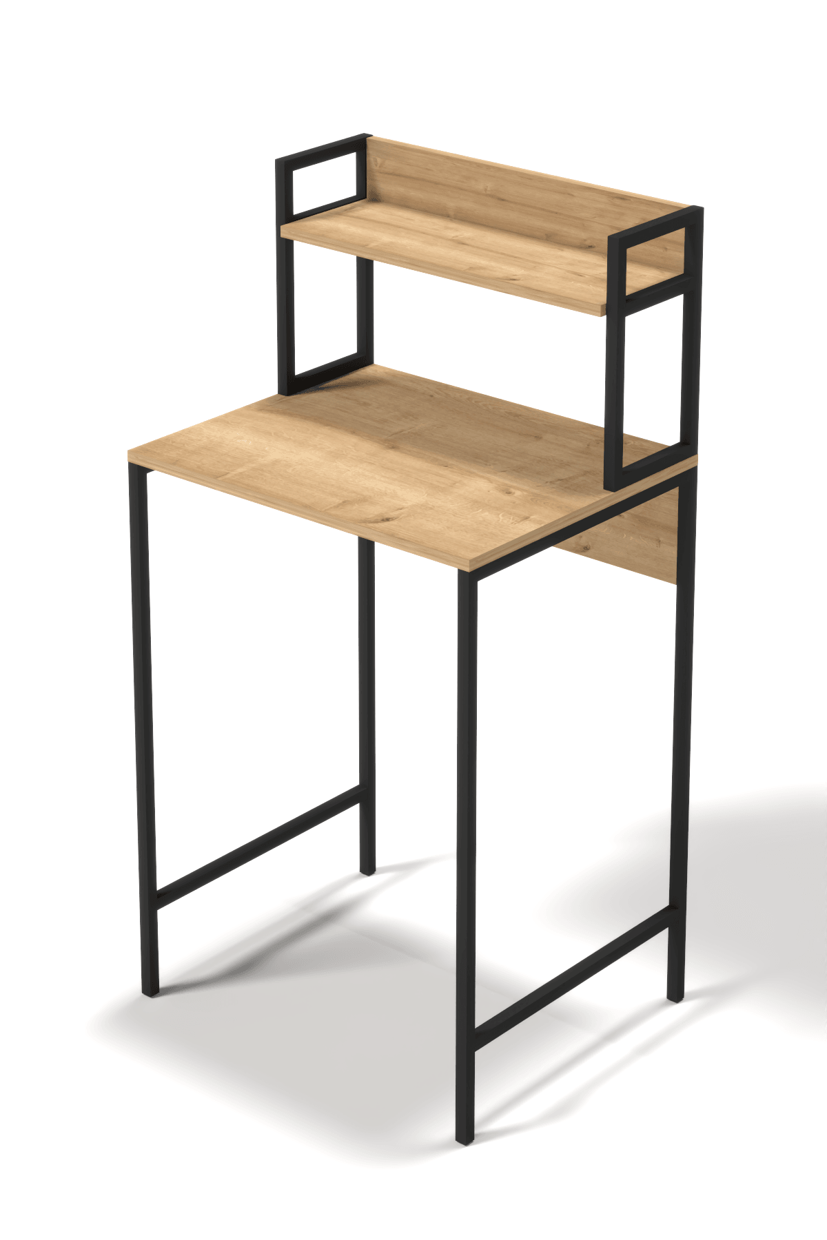 BANO | Çamaşır Makinesi Üstü Organizer | Mini Buzdolabı Üstü Organizer Ahşap Raflı