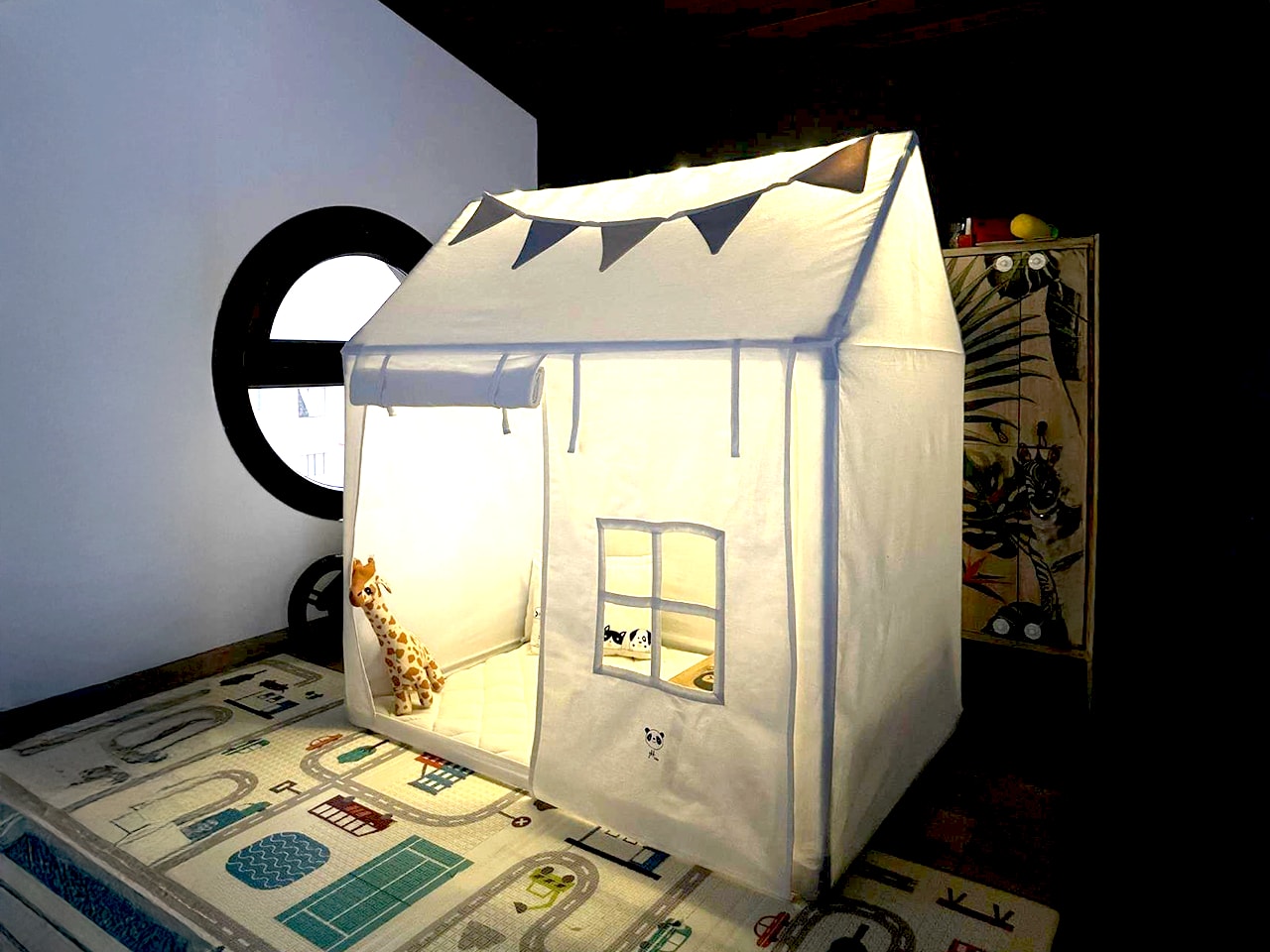 LABU Işıklı Çocuk Oyun Evi | Büyük Oyun Çadırı | Oyun Evi Seti