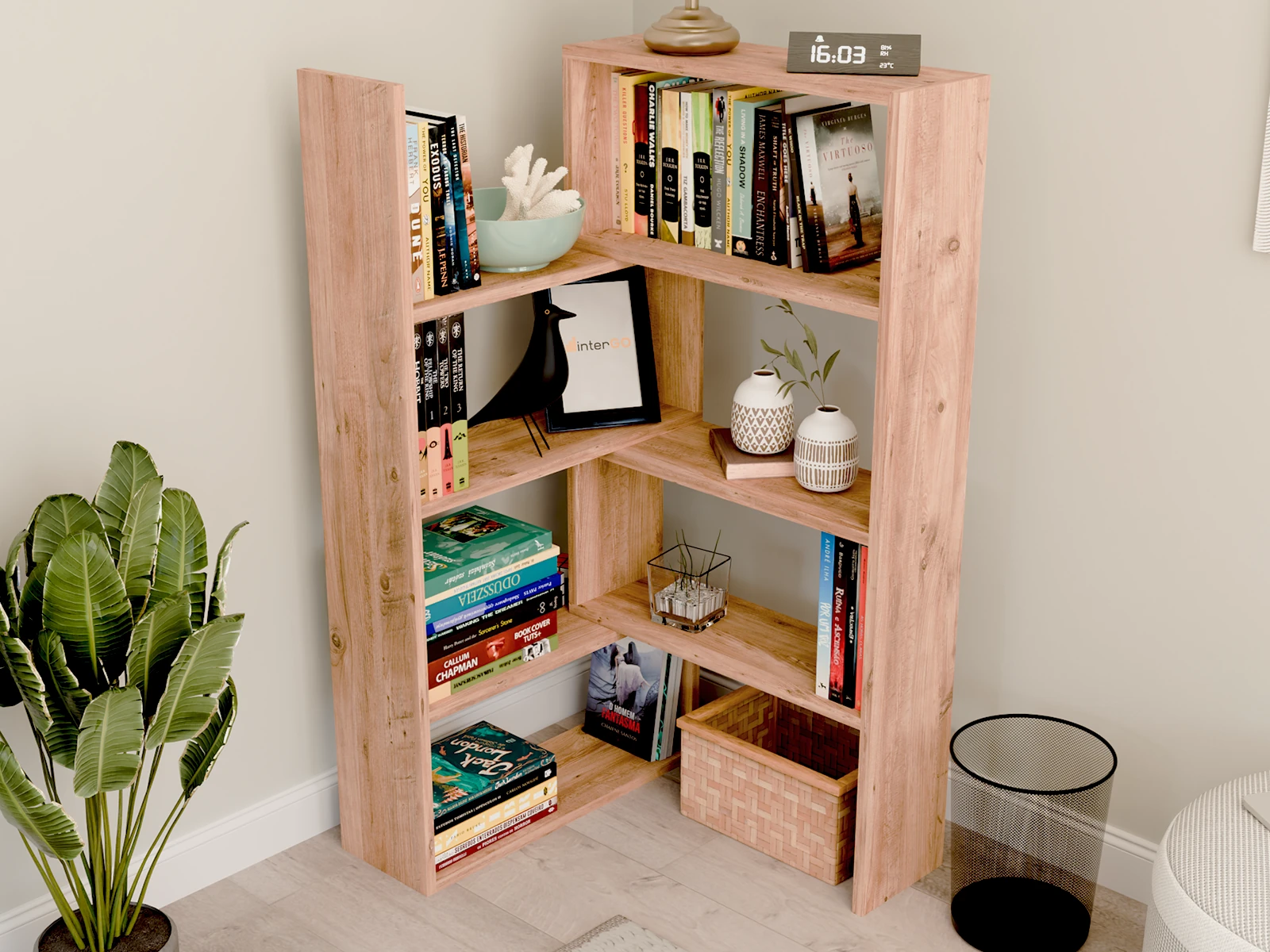 CREA Modüler Lego Kitaplık | Bağımsız Kitaplıklar