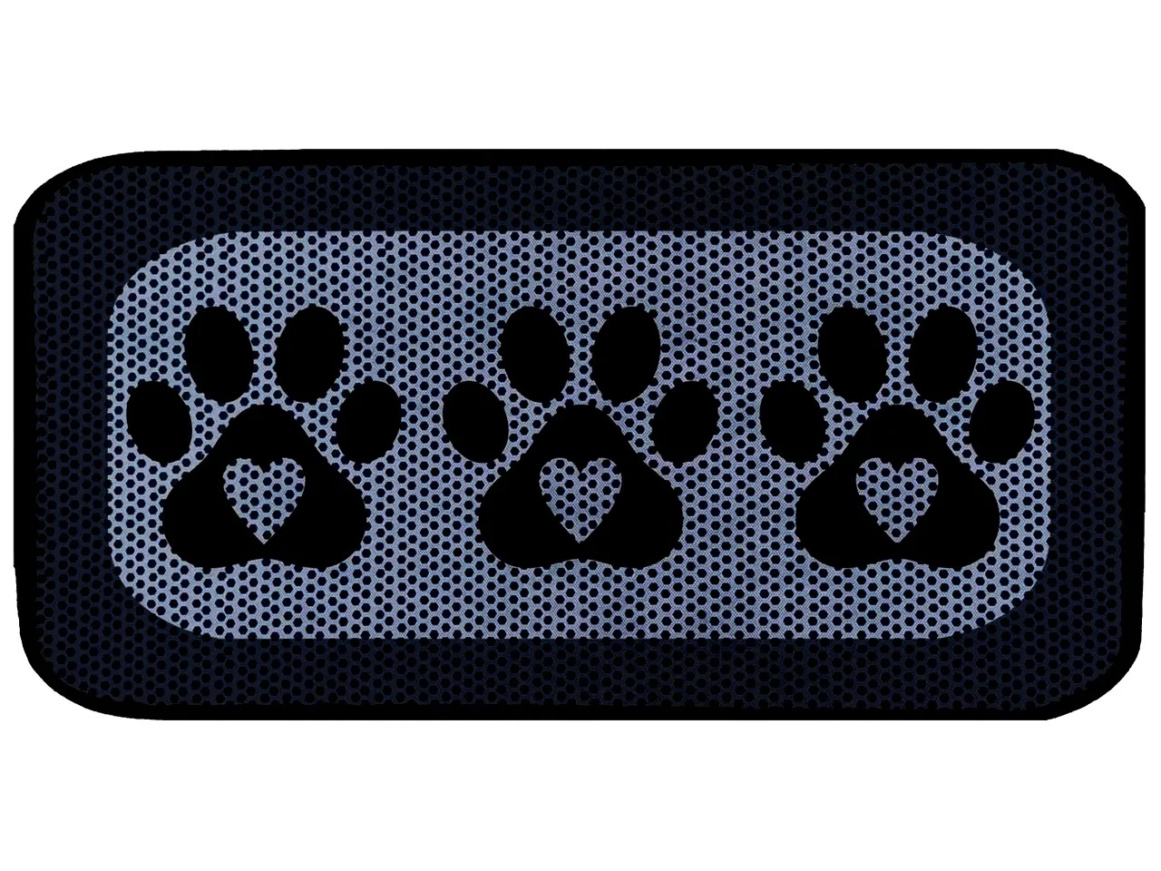 RİGA Baskılı XL Kedi Kumu Paspası | Elekli Kedi Tuvalet Önü Paspası | Renkli Kedi Paspası - PawGrey