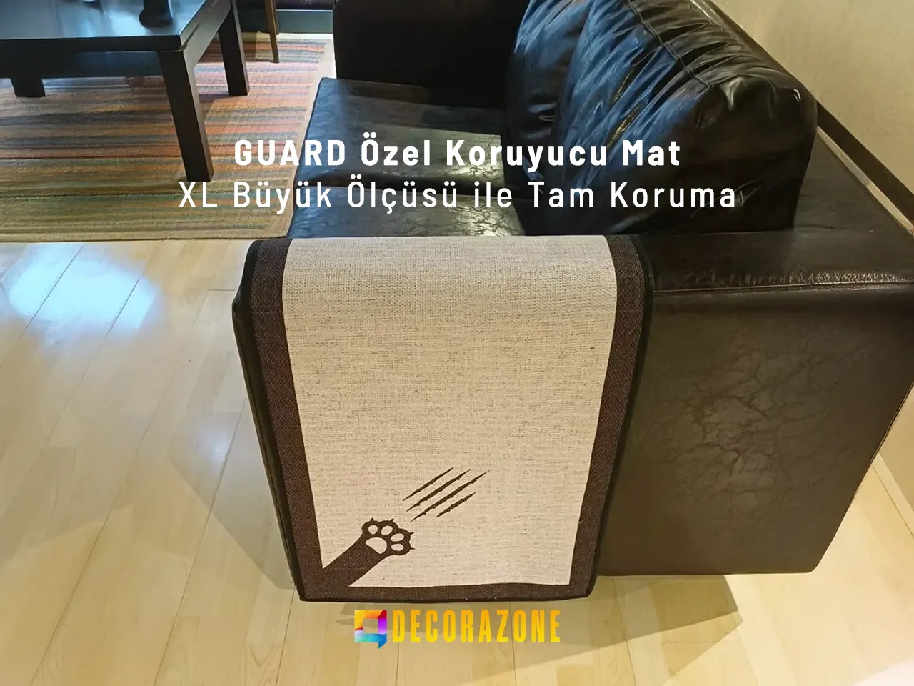 GUARD Kedi Koltuk Tırmala Koruyucu | Tırmalama Matı | Koruyucu Mat