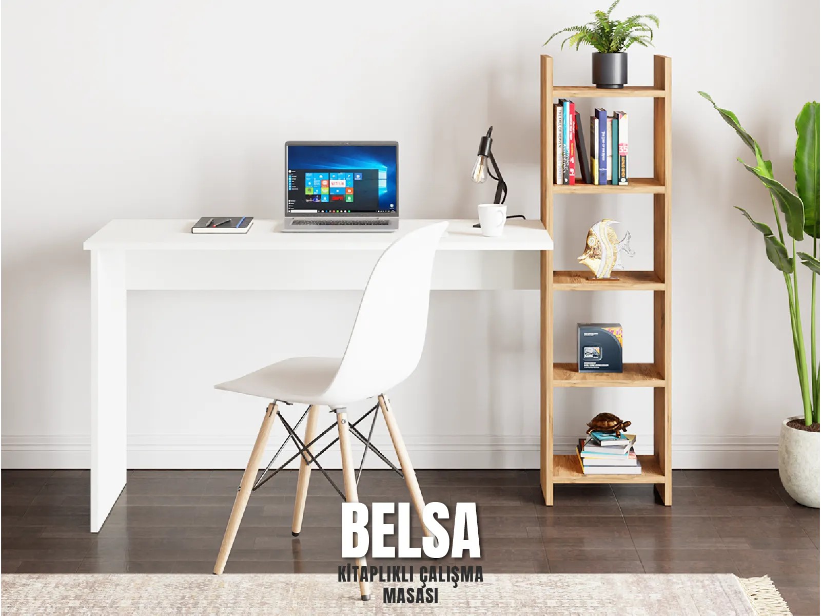 WORKLAND Genç Odası Tasarımı | Çalışma Odaklı Dekorasyon | Tasarım Genç Odası 3 Parça