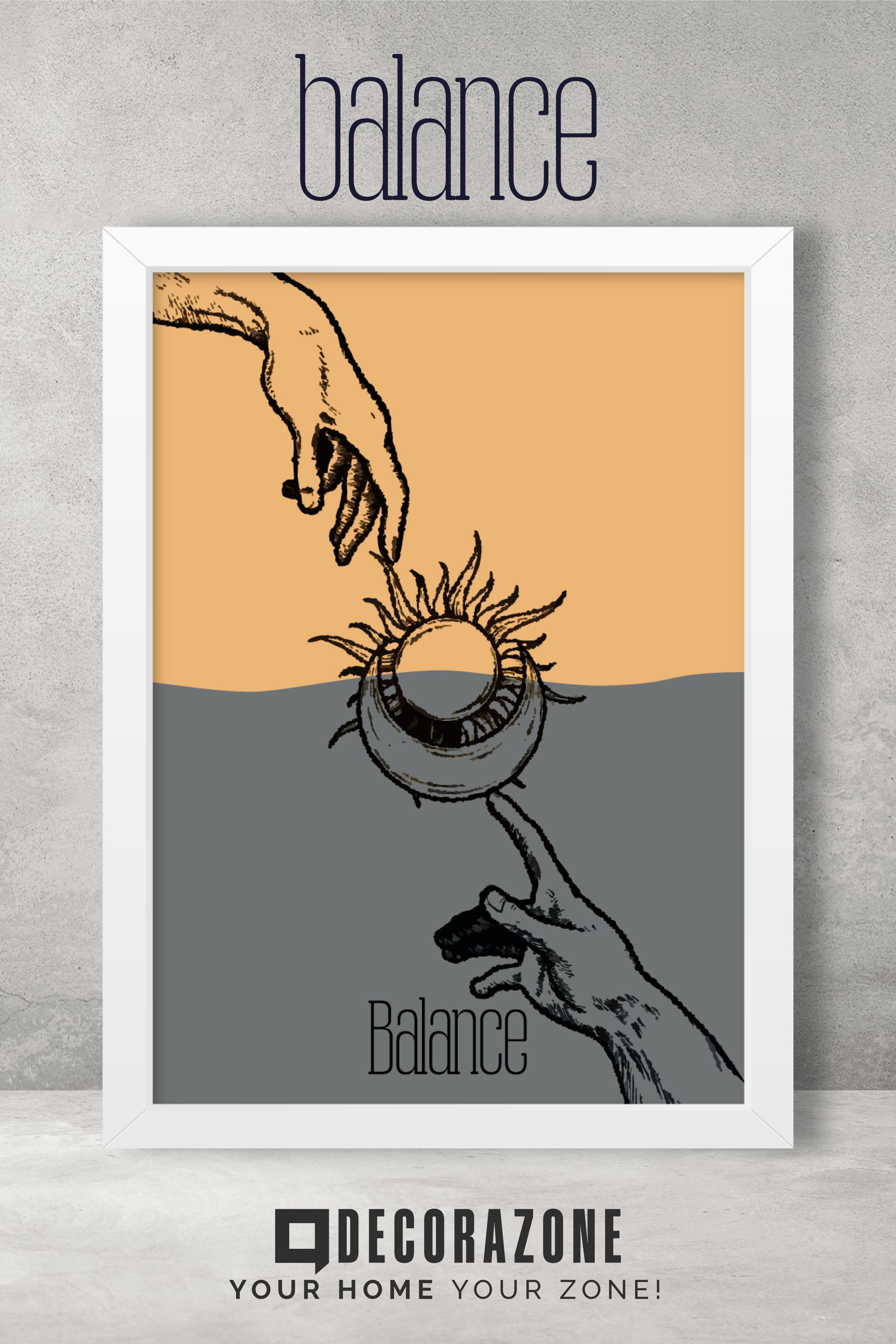 BALANCE | Dekoratif Tablo | Duvar Tablosu