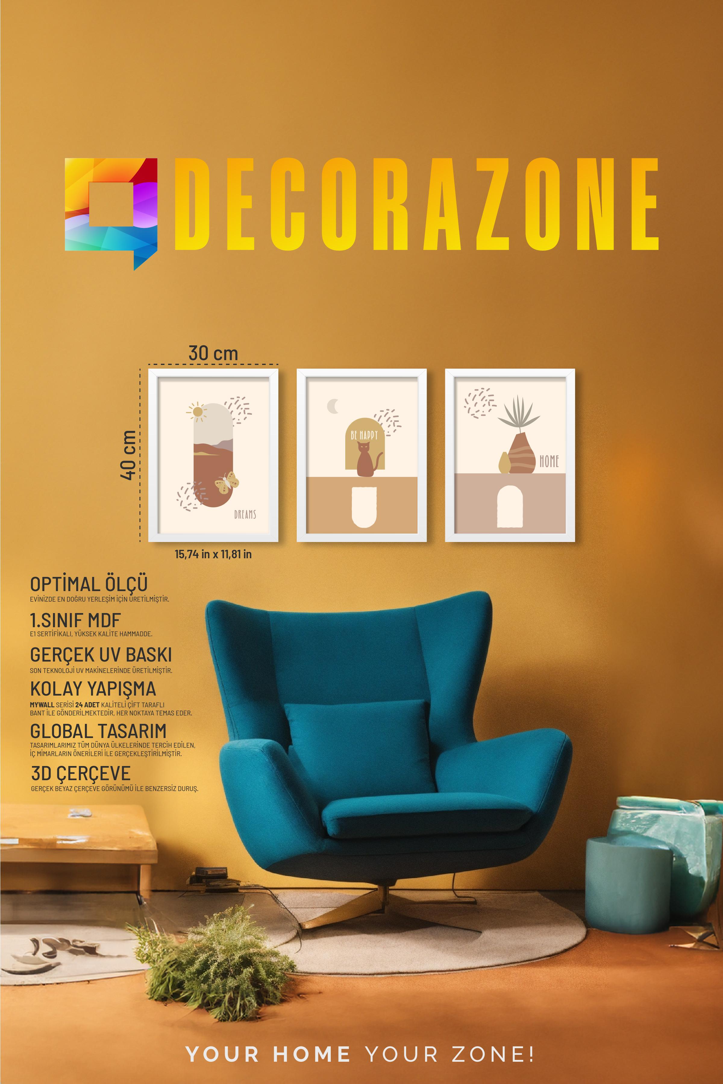 HAPPY HOME | DEKORATİF TABLO