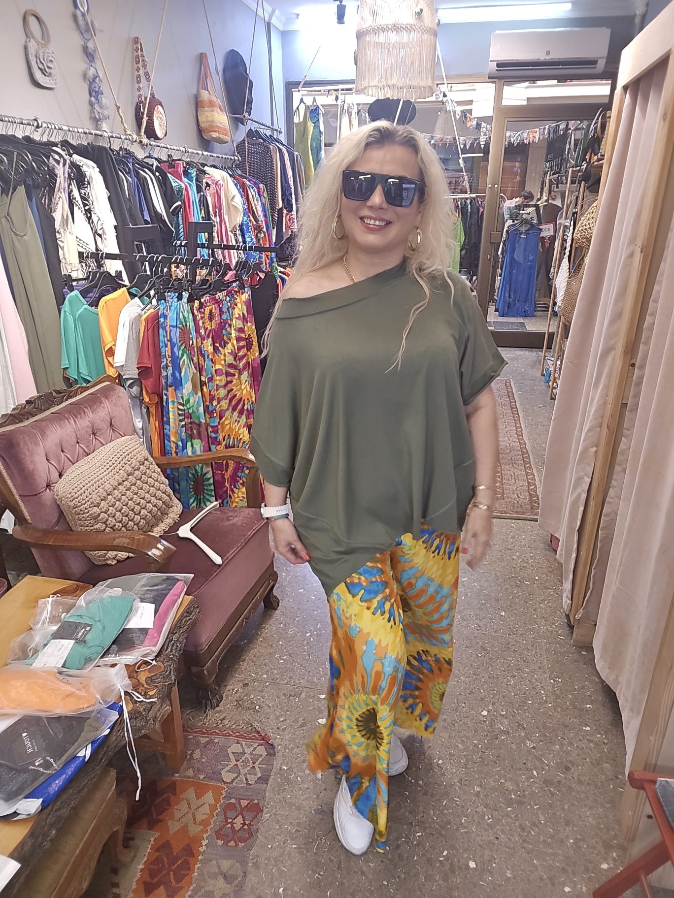 TERS DİKİŞ ASİMETRİK TSHIRT