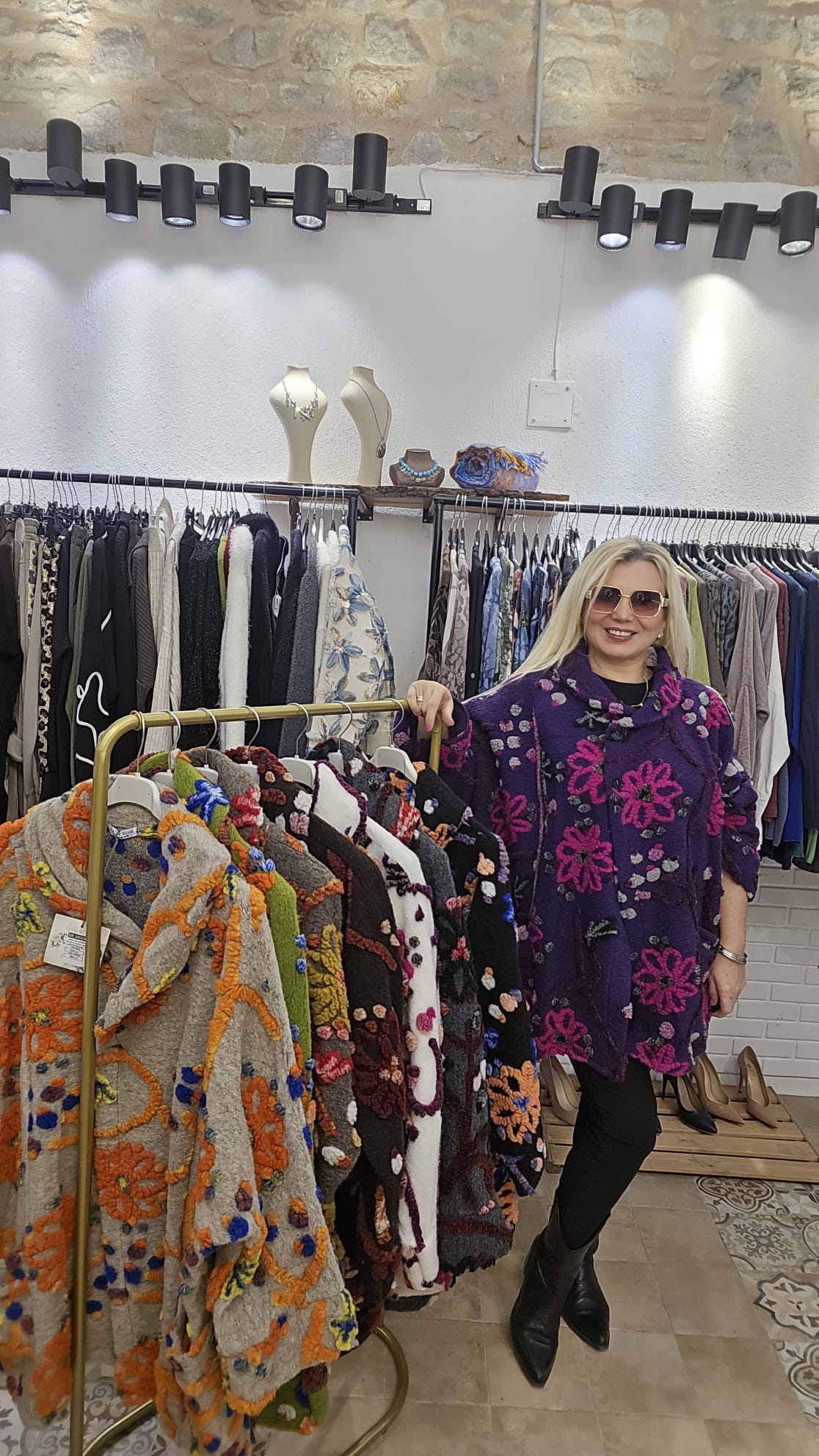 İtalyan Keçe Desenli Ceket