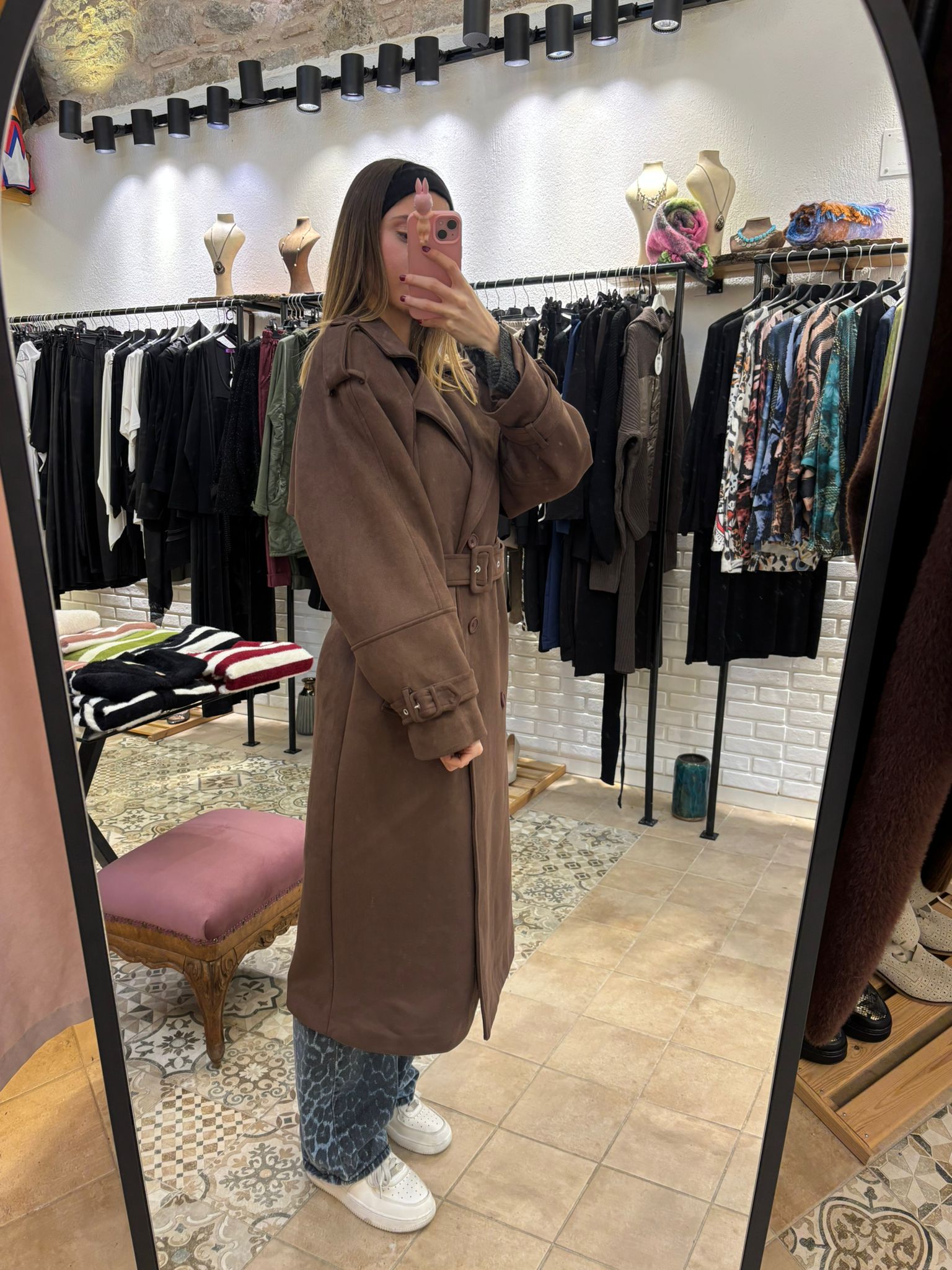 Perry Premium Süet Kaban 