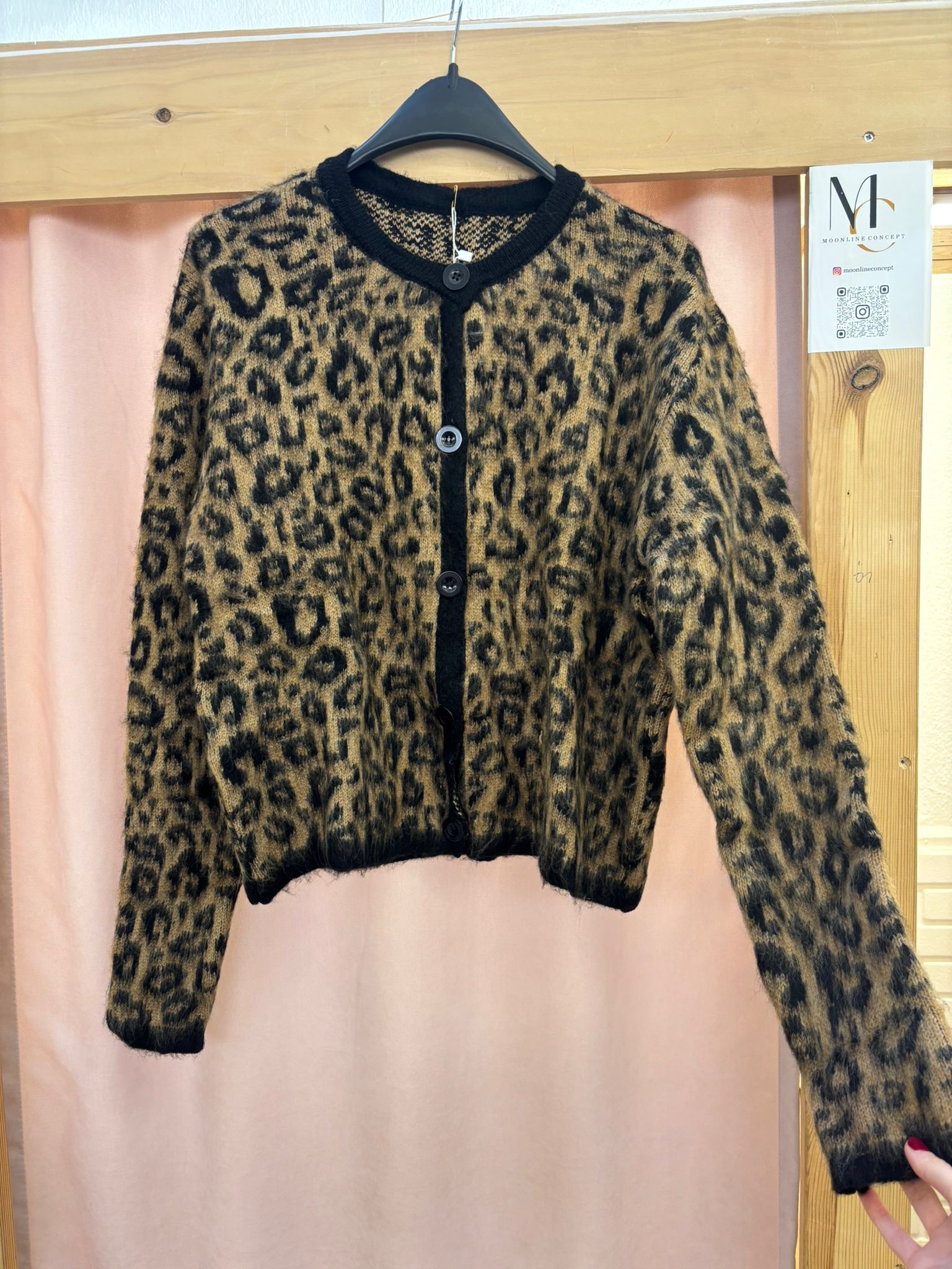 Yumoş Leopar Hırka