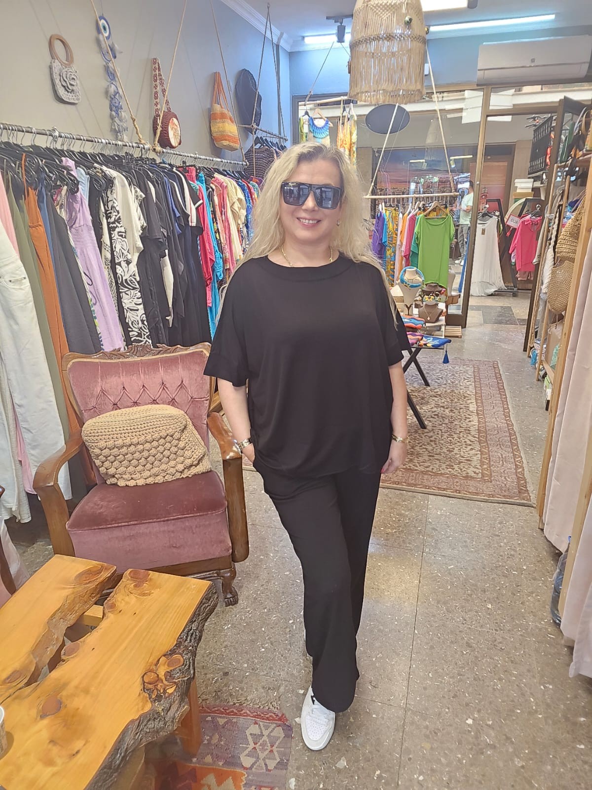 TERS DİKİŞ ASİMETRİK TSHIRT