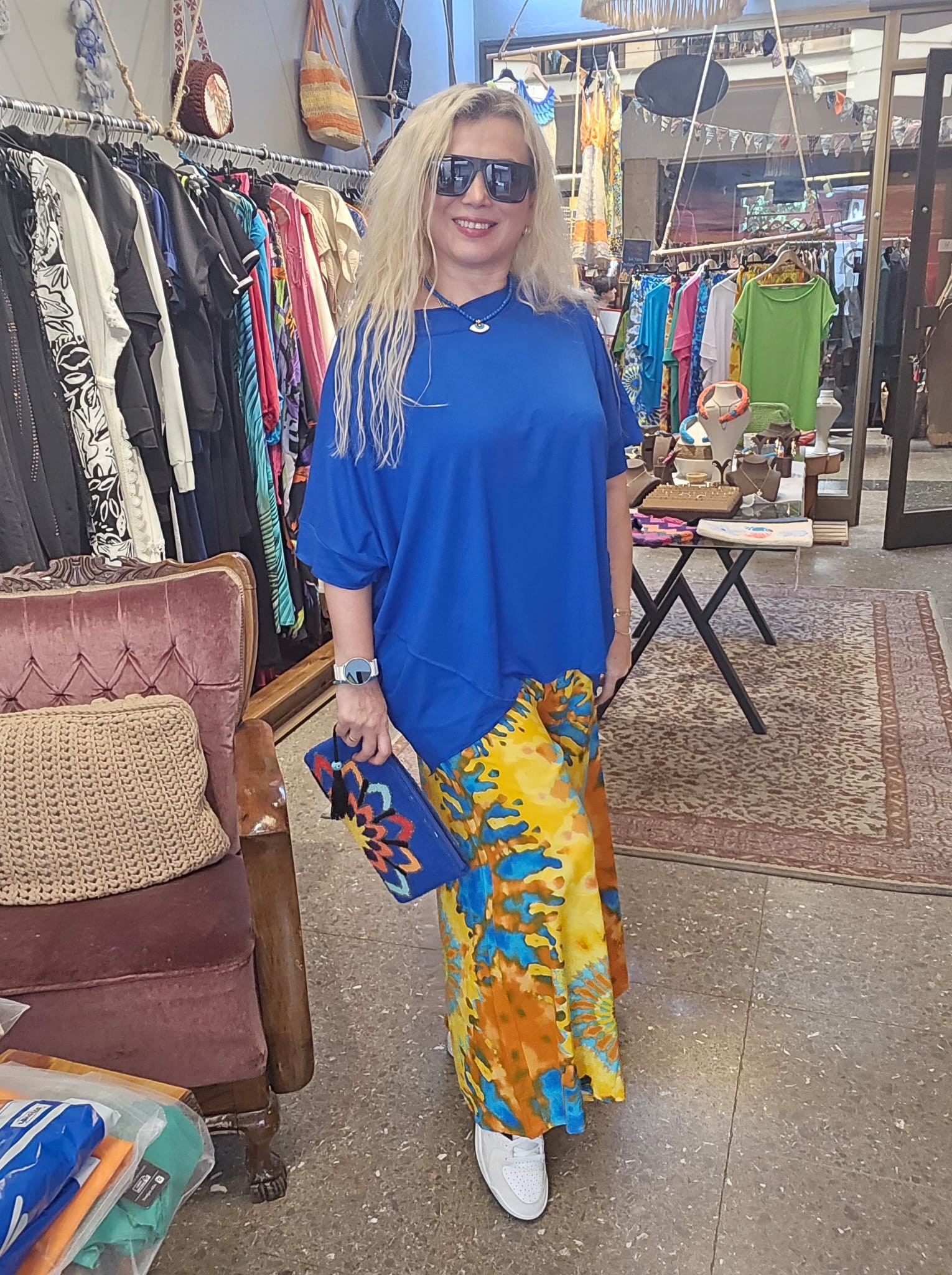 TERS DİKİŞ ASİMETRİK TSHIRT