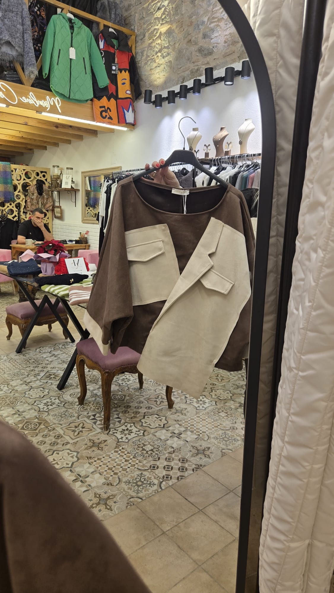 Nubuk Cep Detay Üst