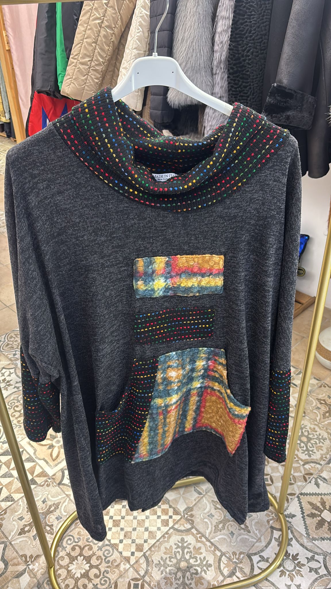 Kanguru Cep Uzun Triko 