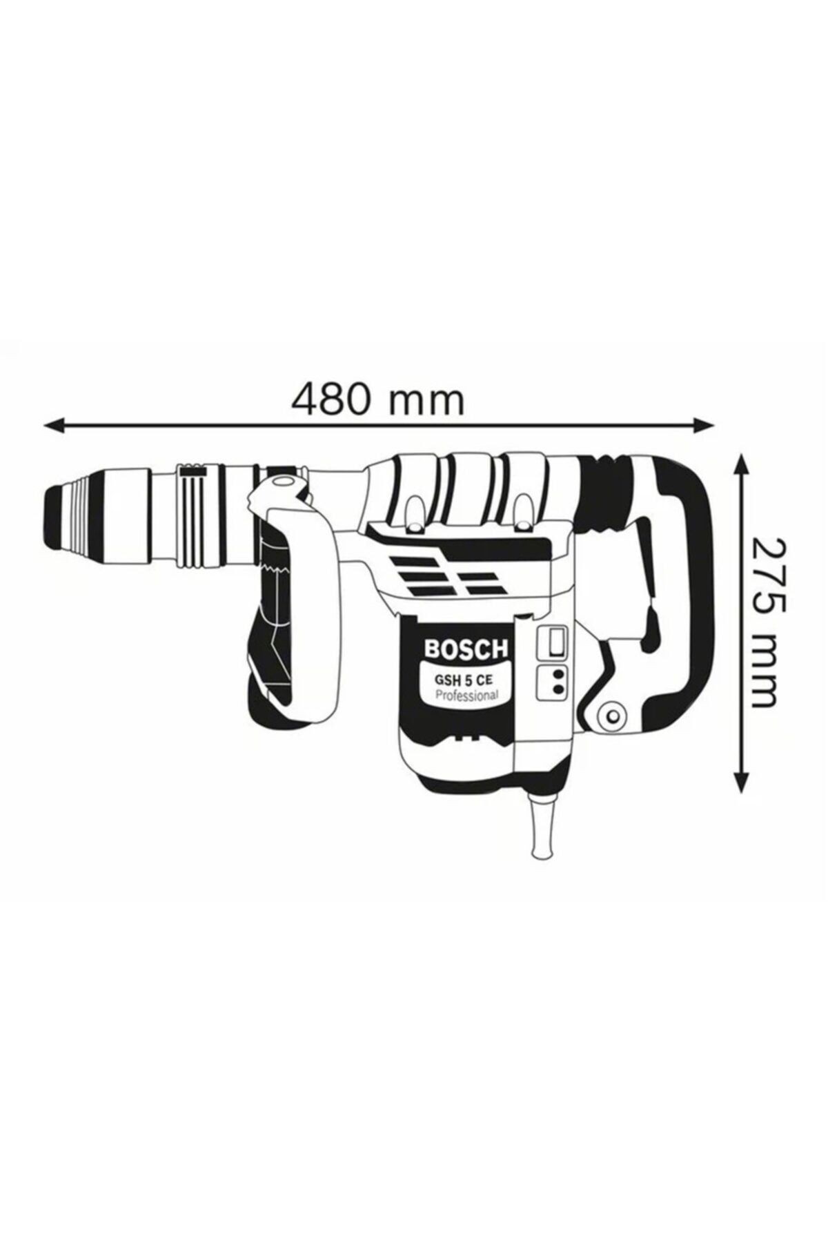 Gsh 5 Ce Profesyonel 1150watt Sds Max Kırıcı 8.3j