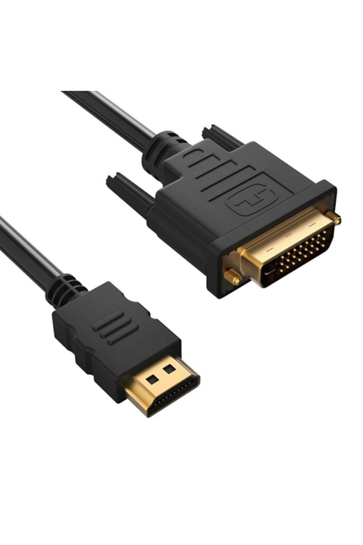 5'li POWERMASTER 5 METRE DVI 24+1 MALE TO HDMI 19P MALE HDMI DVI KABLO