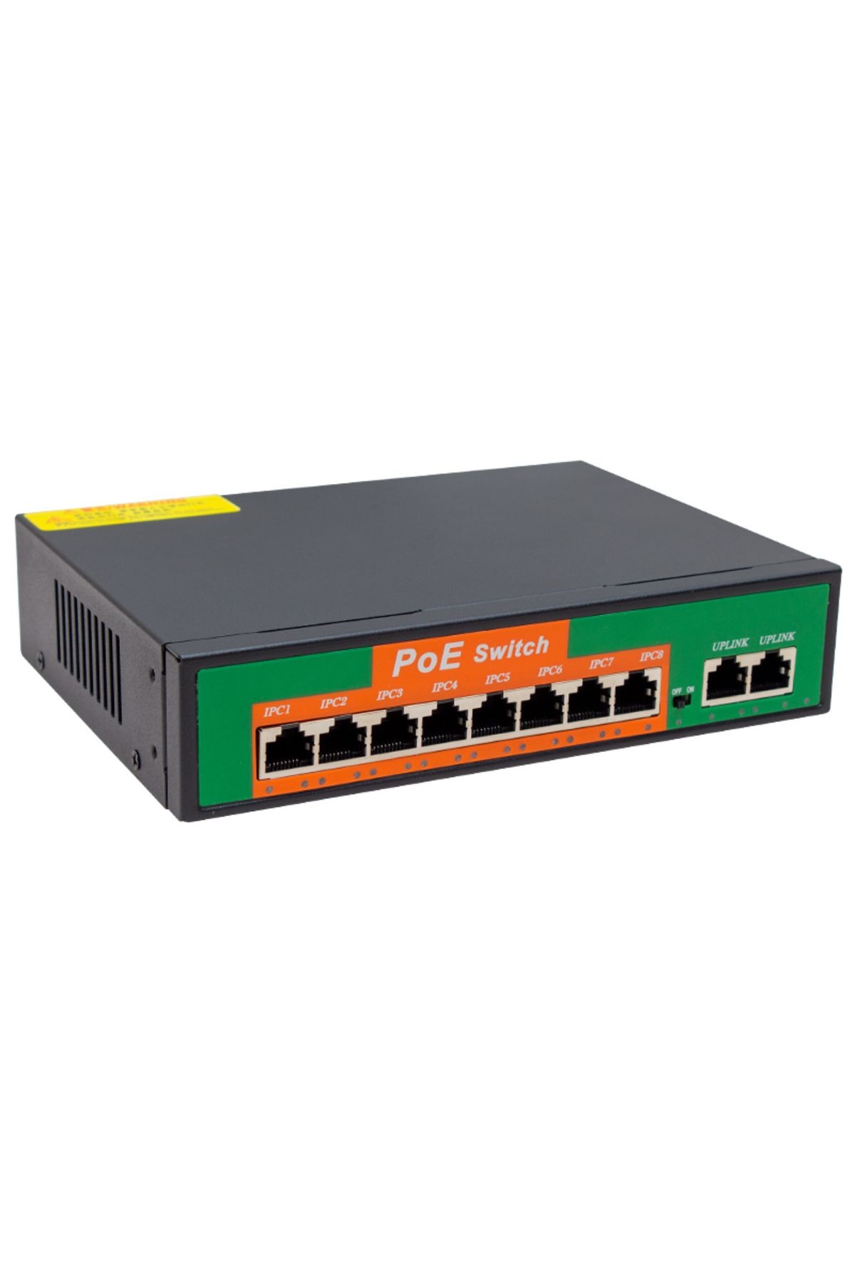 Krg 8+2 Port 10/100 Mbps 96 Watt Poe Ethernet Swıtch Lucest Yeni