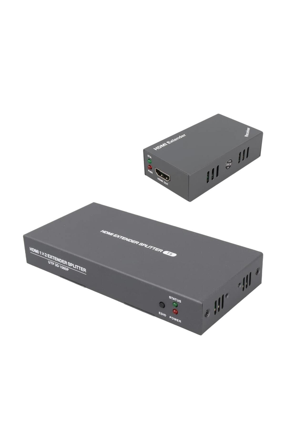 PM-16071 HDMI 1X2 SPLITTER + HDMI 50 METRE EXTENDER SET