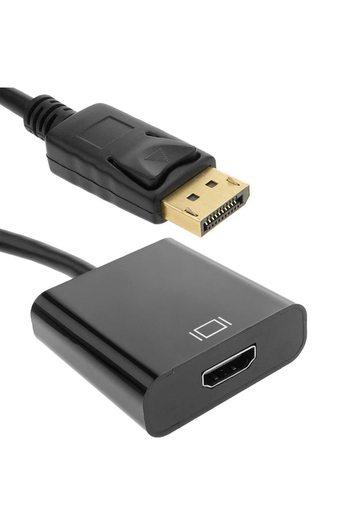 5'li POWERMASTER PM-34219 DISPLAY PORT TO HDMI DİŞİ 10 CM ÇEVİRİCİ KABLO